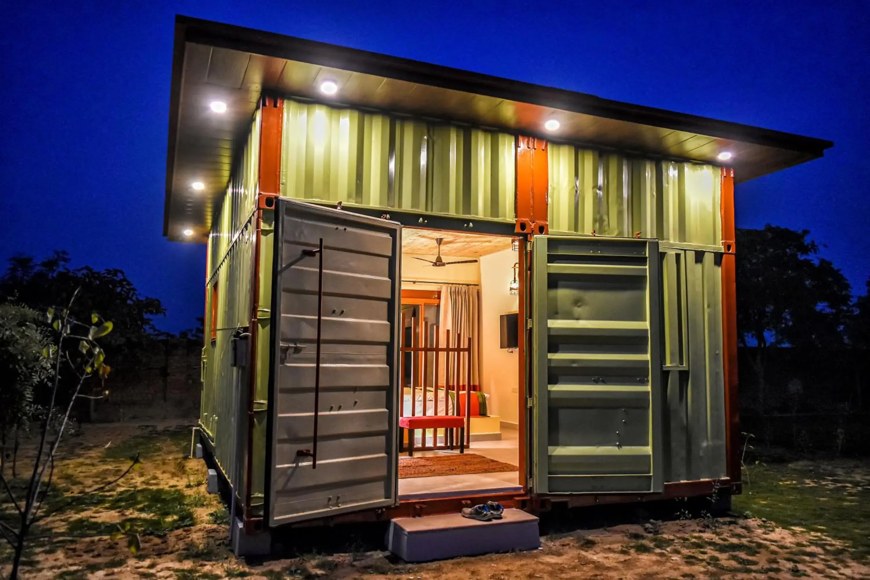 Property building in Tree of Life Ecotainers Agra Property building in Tree of Life Ecotainers Agra