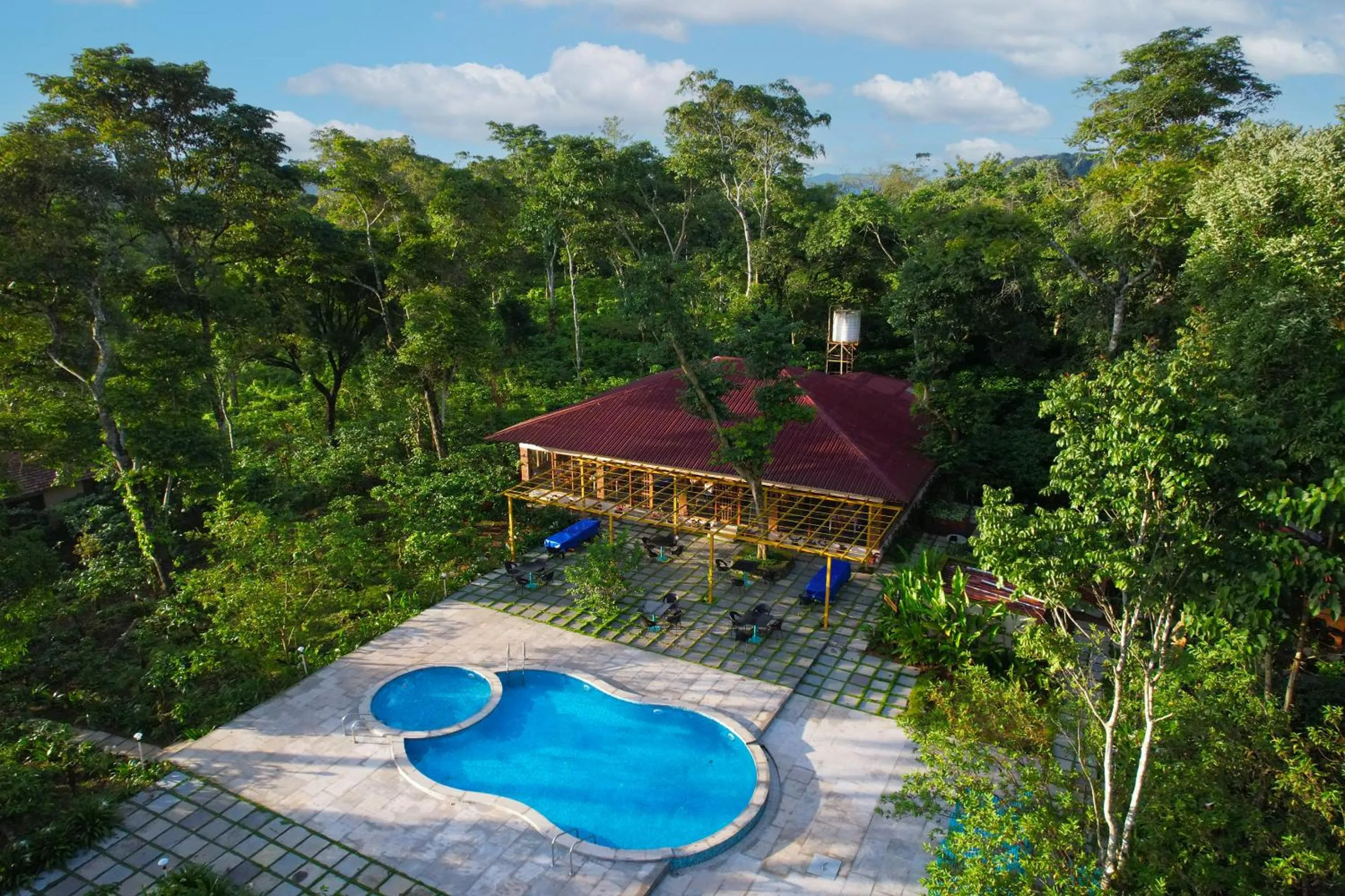 Swimming pool in Magnolia Estates & Resorts