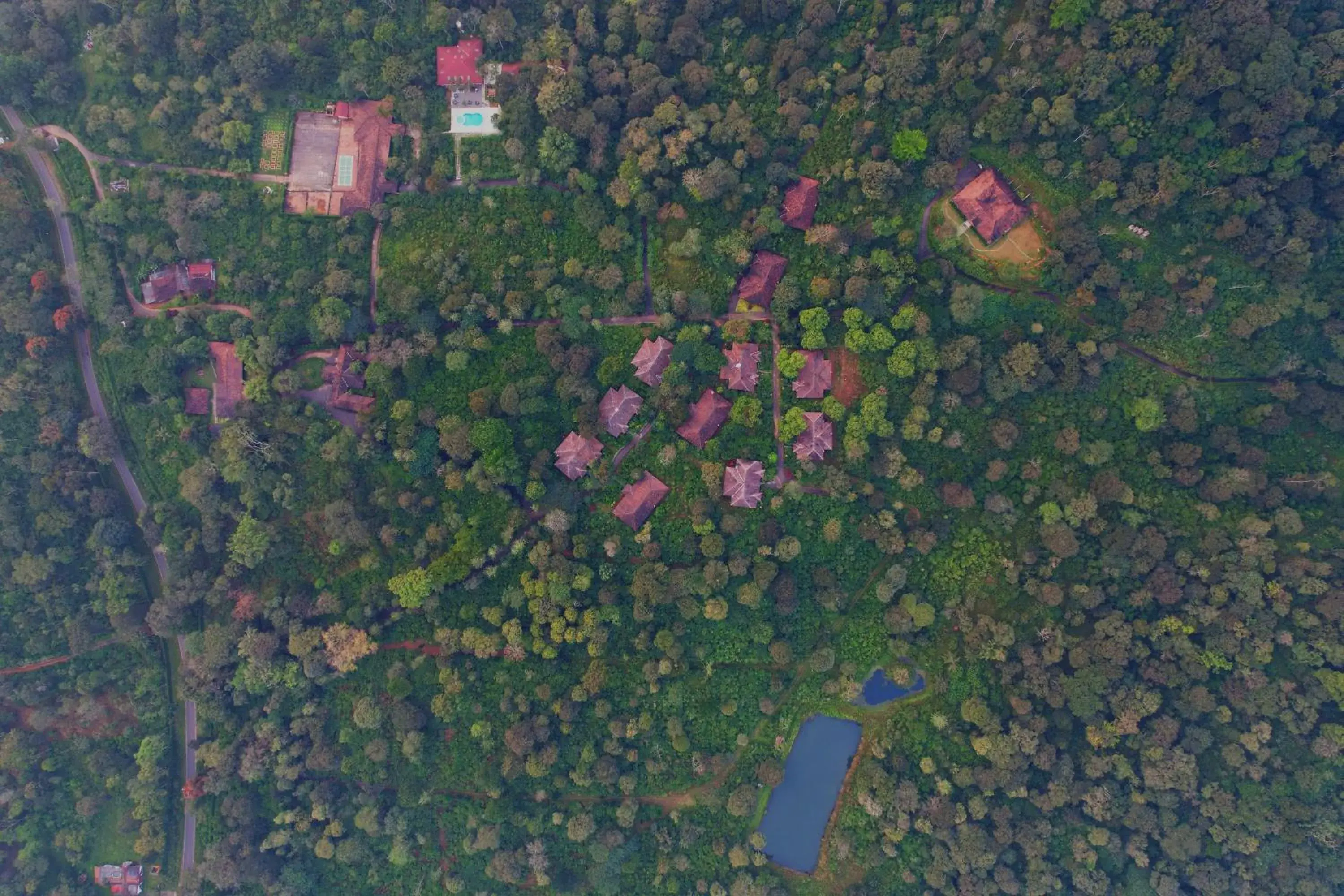 Bird's eye view in Magnolia Estates & Resorts Bird's eye view in Magnolia Estates & Resorts