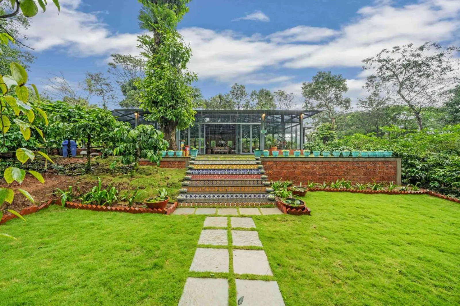 Garden view in Magnolia Estates & Resorts