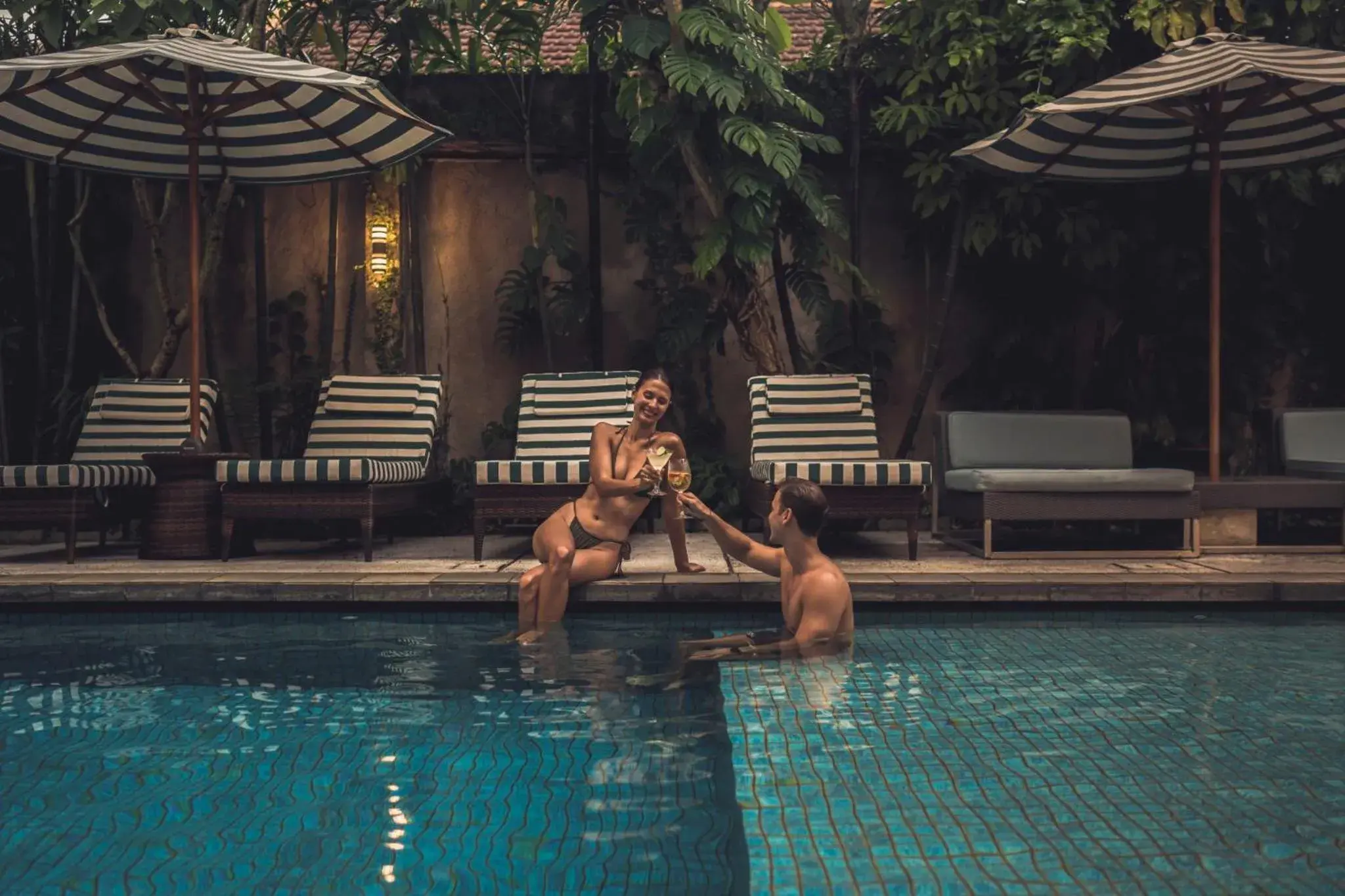 Swimming pool in Monolocale Resort & Spa Seminyak by Ini Vie Hospitality Swimming pool in Monolocale Resort & Spa Seminyak by Ini Vie Hospitality