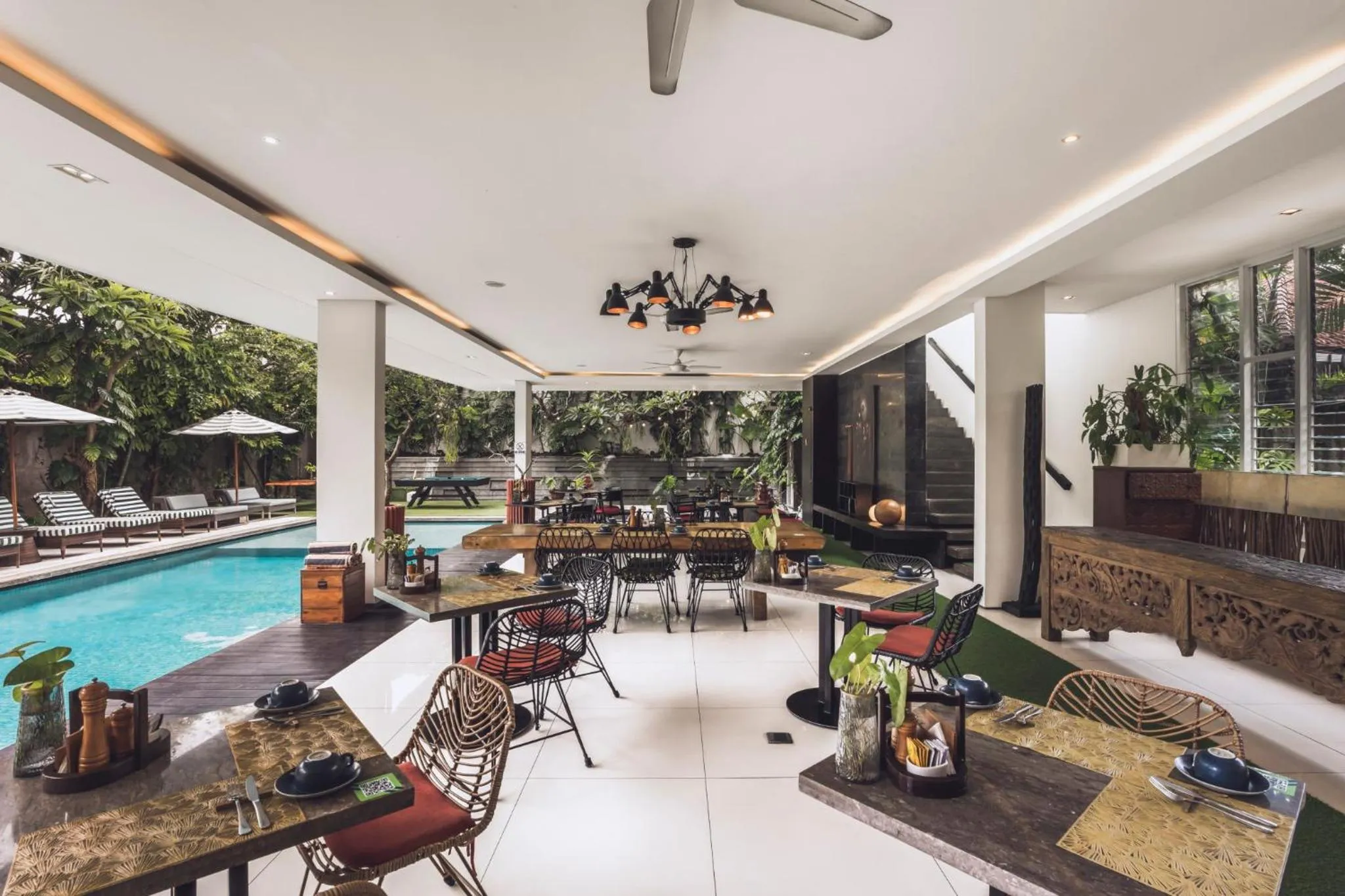 Restaurant/places to eat in Monolocale Resort & Spa Seminyak by Ini Vie Hospitality