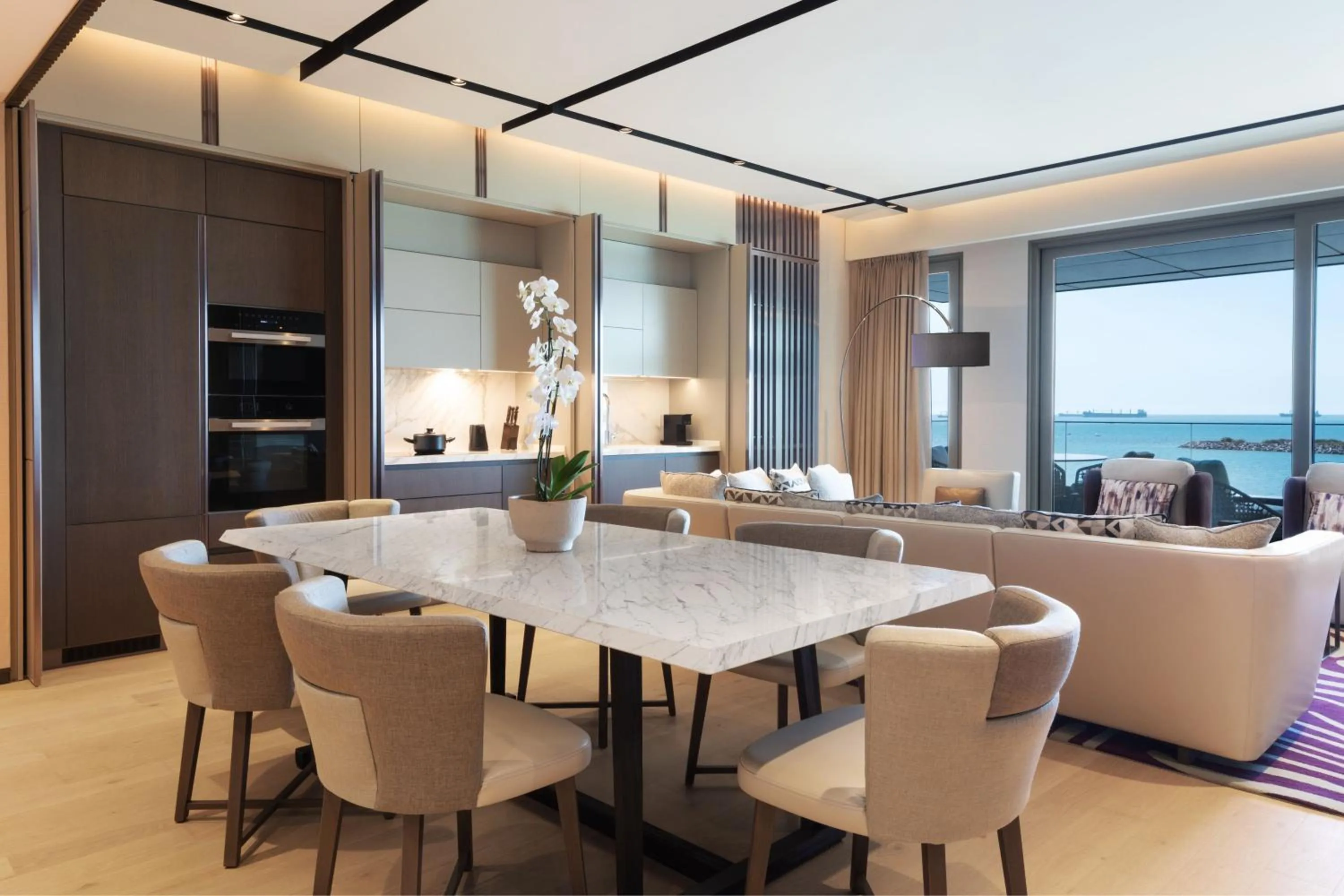 Living room in JW Marriott Hotel Istanbul Marmara Sea