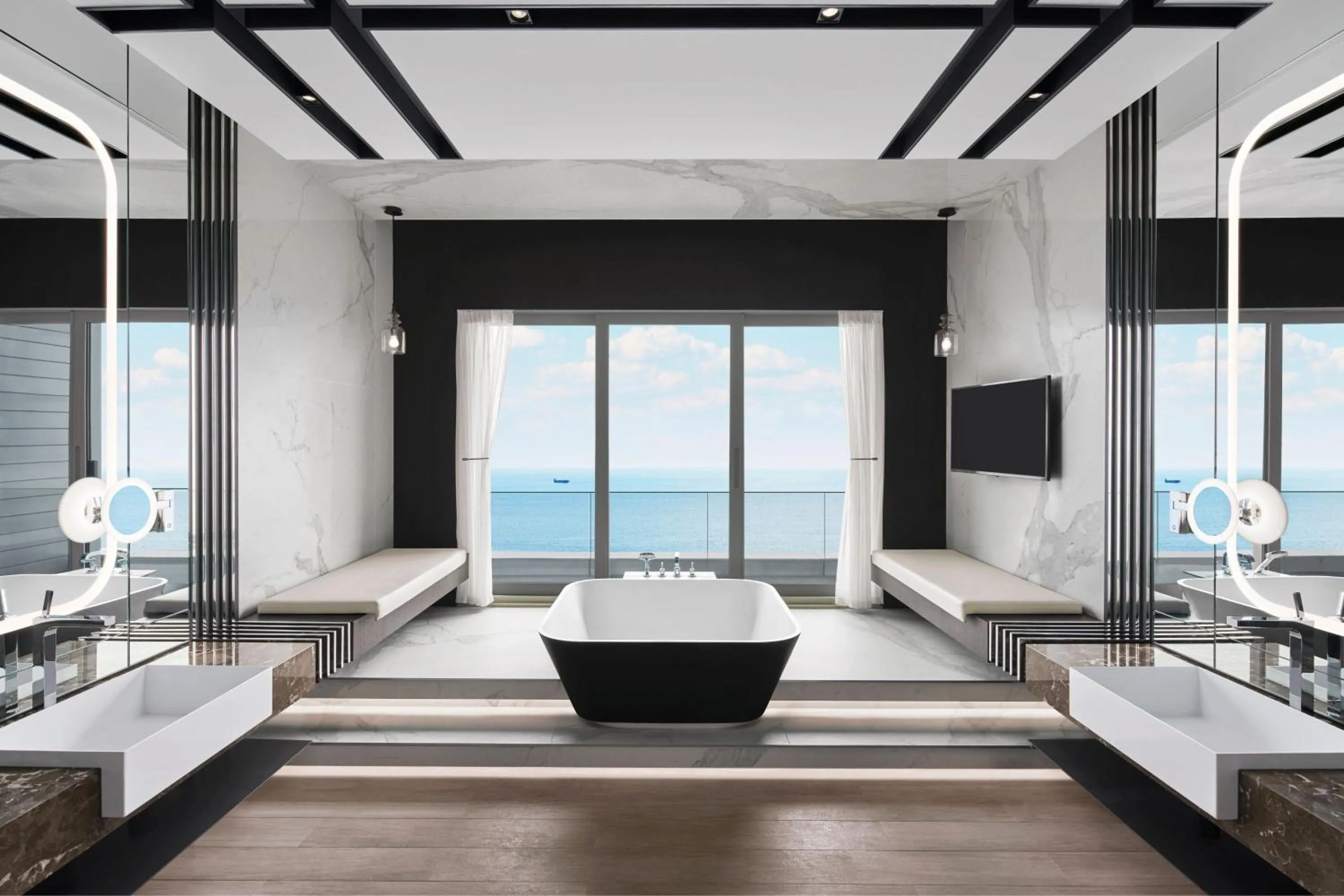 Bathroom in JW Marriott Hotel Istanbul Marmara Sea