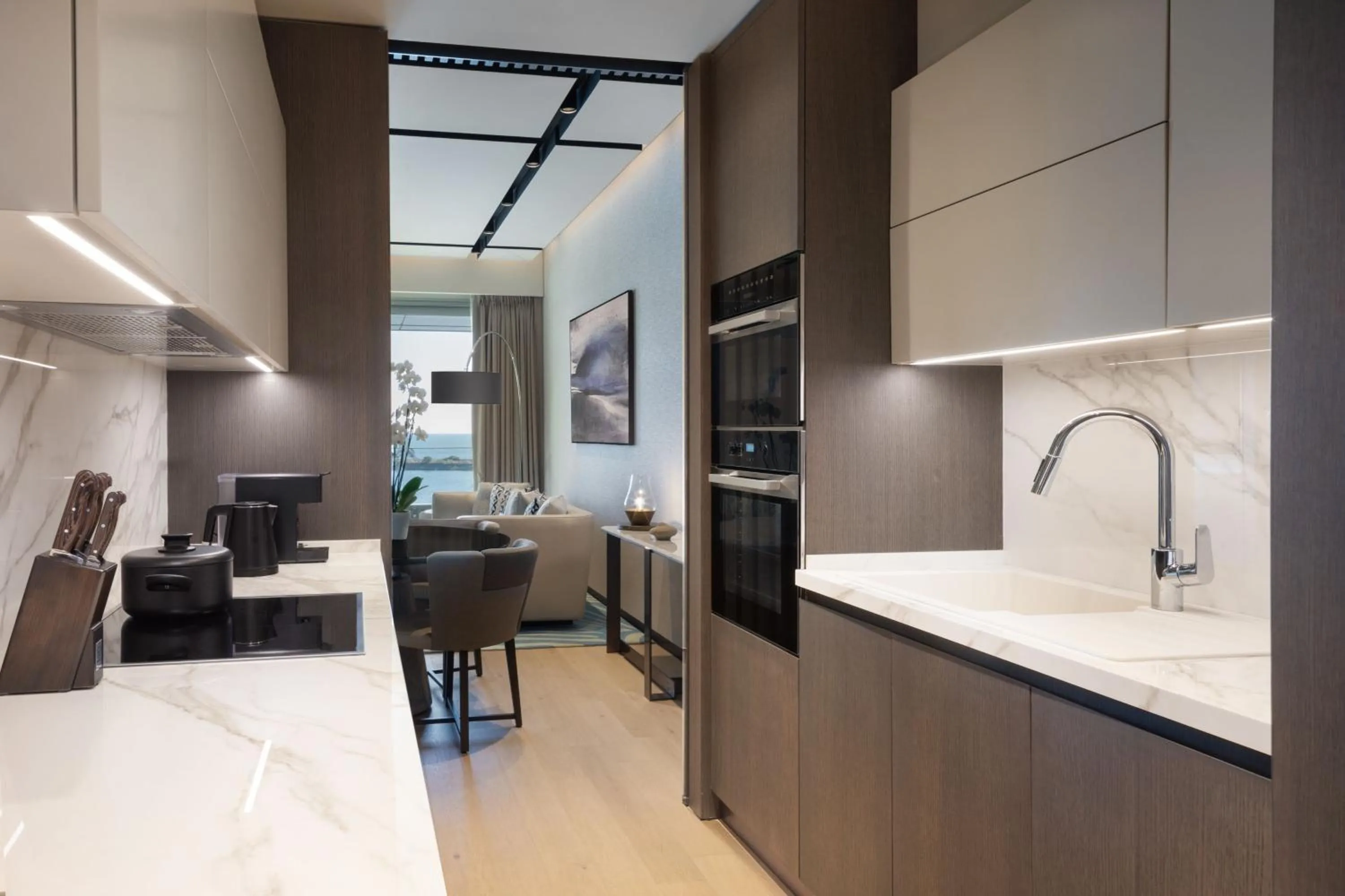 Kitchen or kitchenette in JW Marriott Hotel Istanbul Marmara Sea