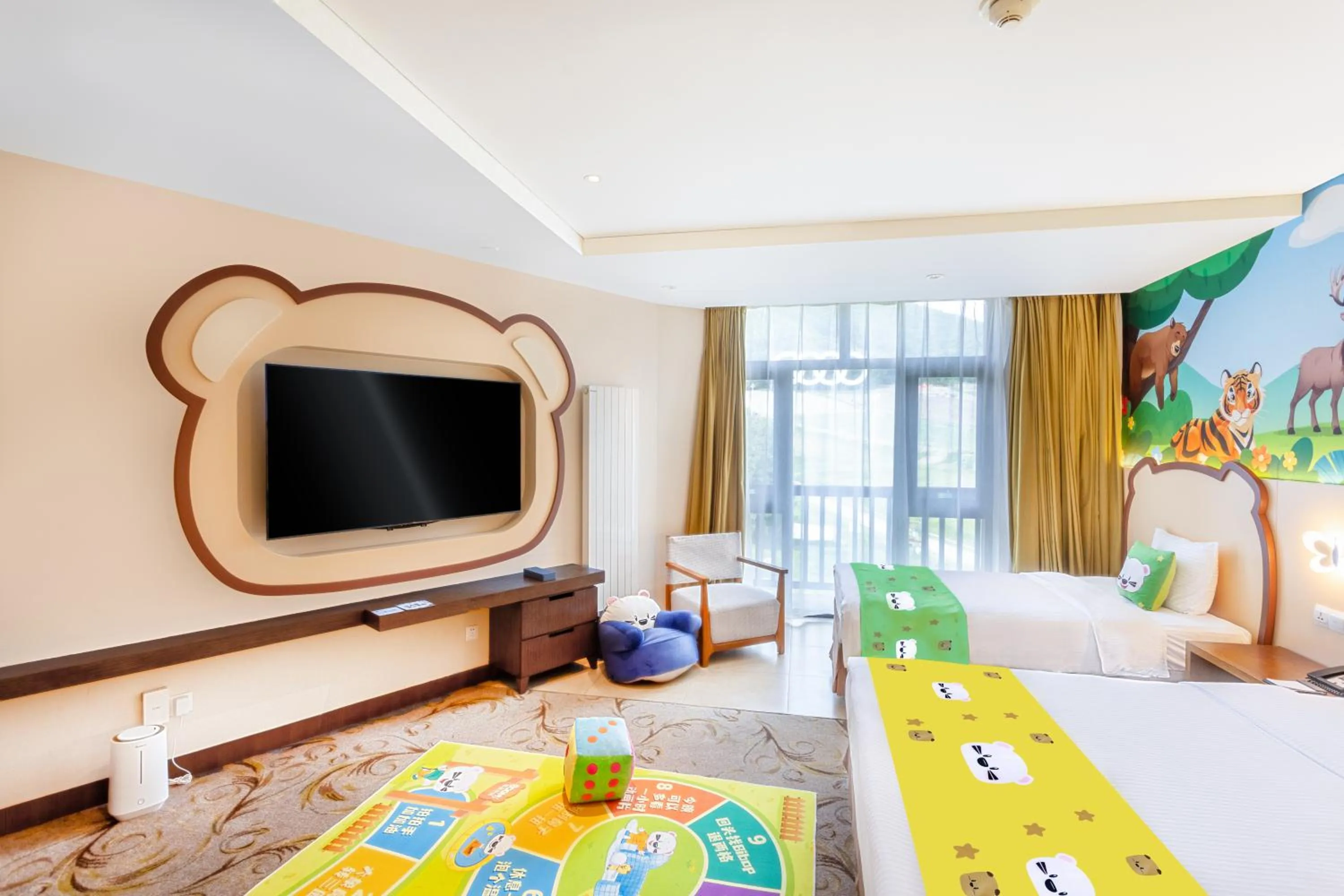 Bed in Wanda Jin Resort Changbaishan