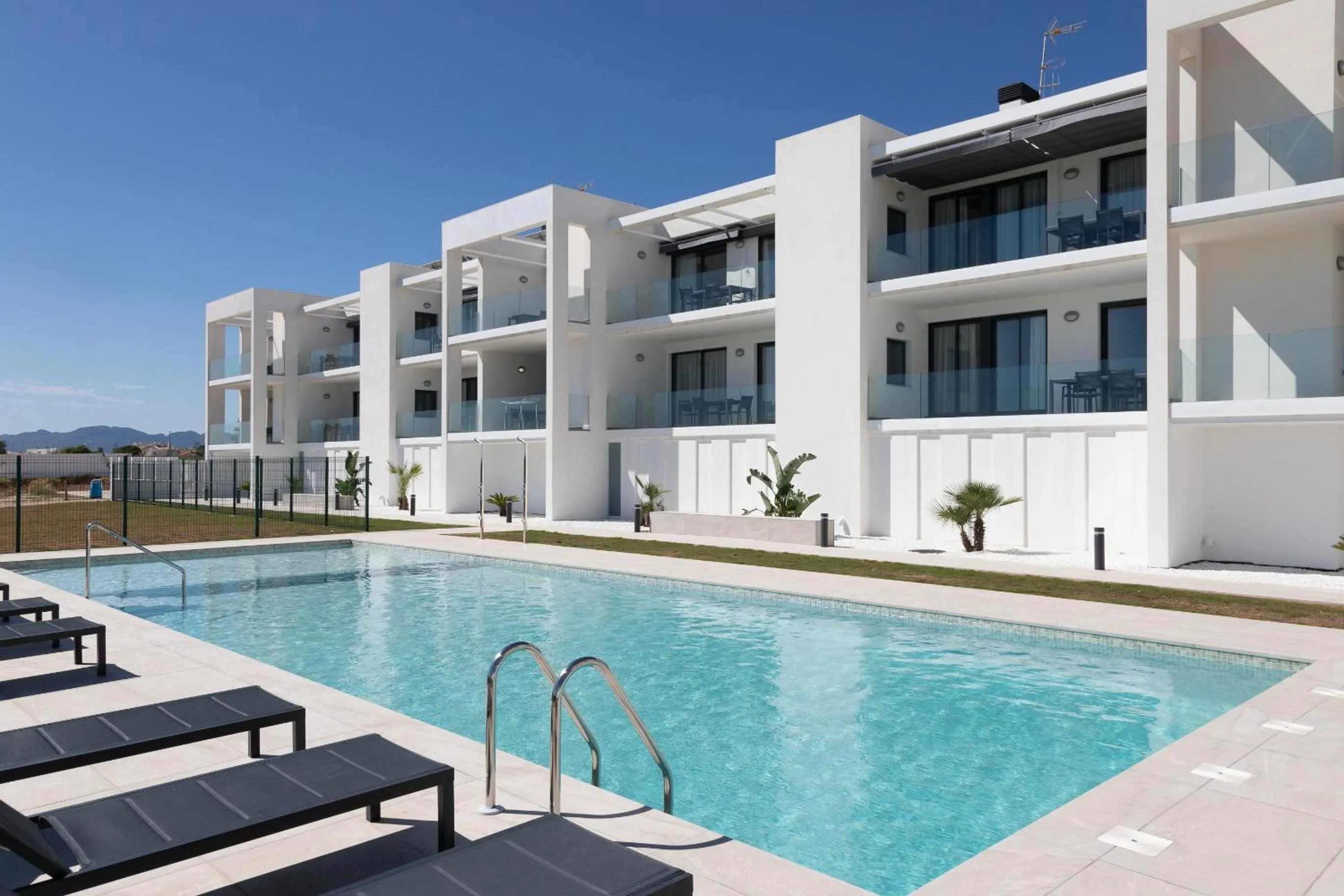 Property building in Oliva Suites