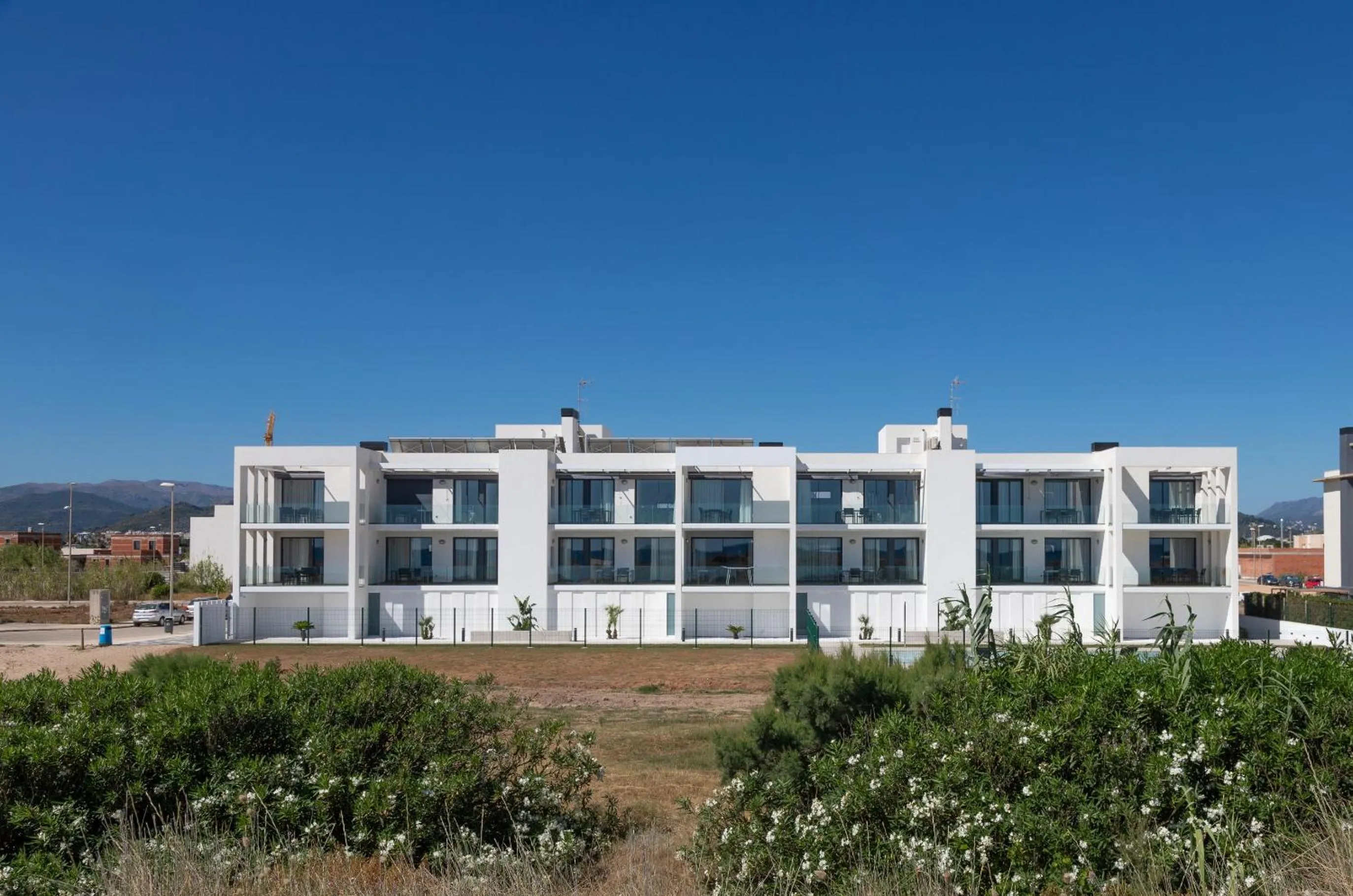 Property building in Oliva Suites