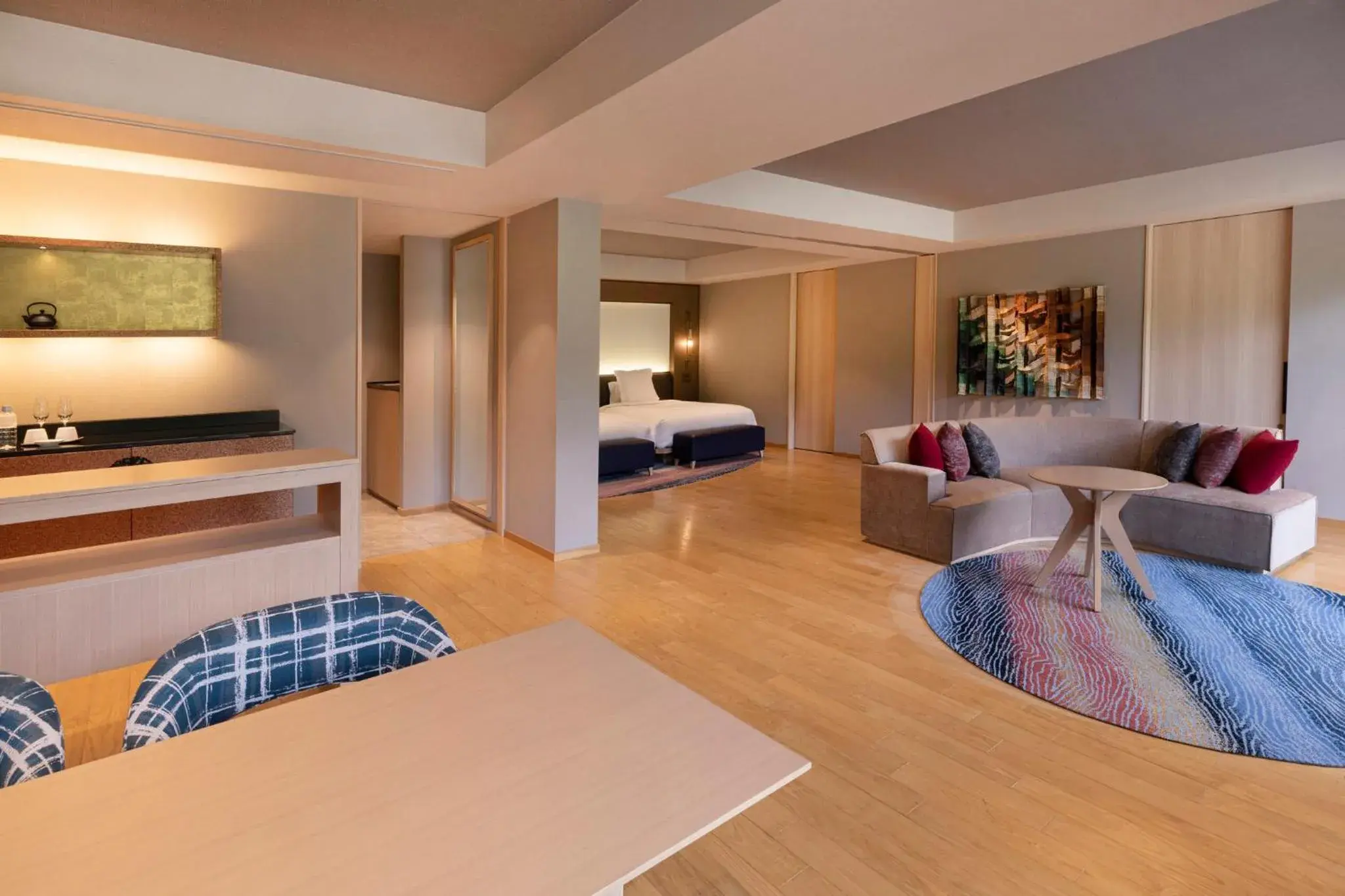 One-Bedroom Suite with Two Queen Beds and Private Garden in ANA InterContinental Appi Kogen Resort by IHG One-Bedroom Suite with Two Queen Beds and Private Garden in ANA InterContinental Appi Kogen Resort by IHG