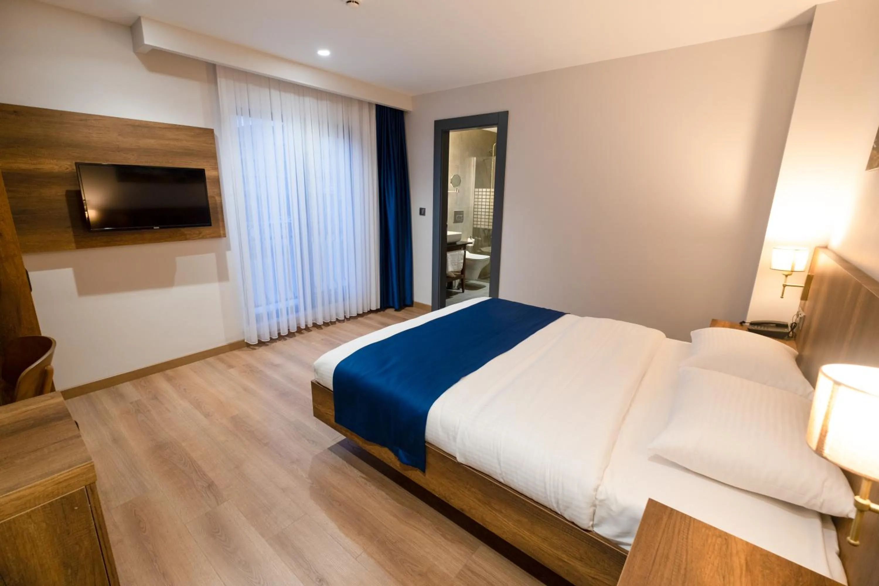 Bed in REF İNN HOTEL