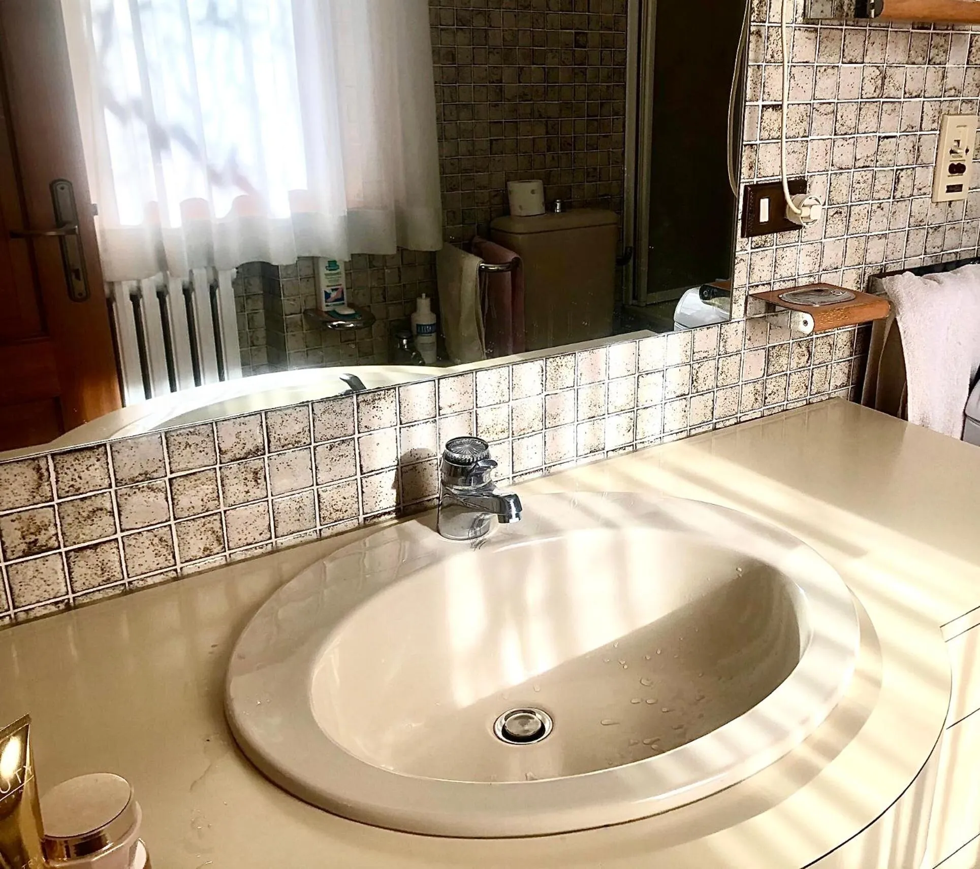 Bathroom in B&B Curva della Palma