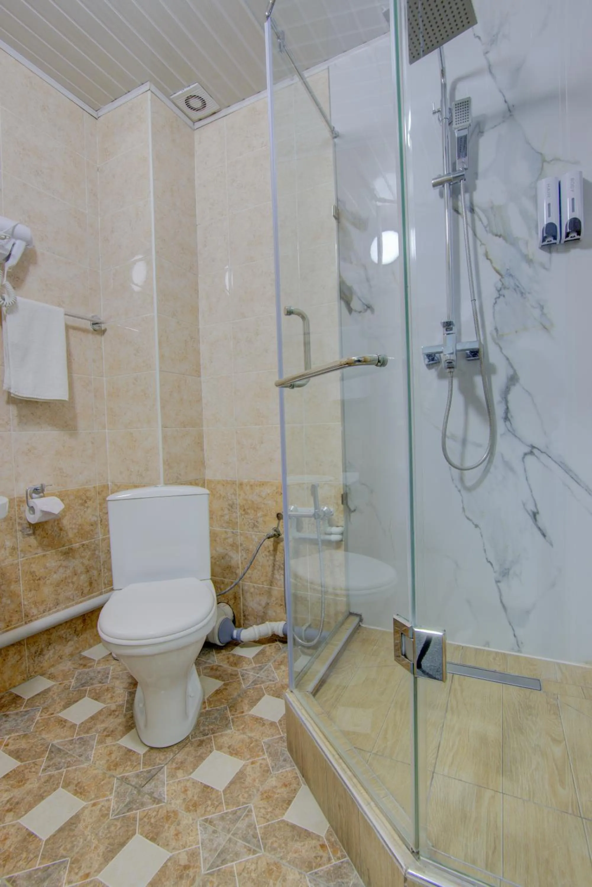 Shower in Viva Hotel