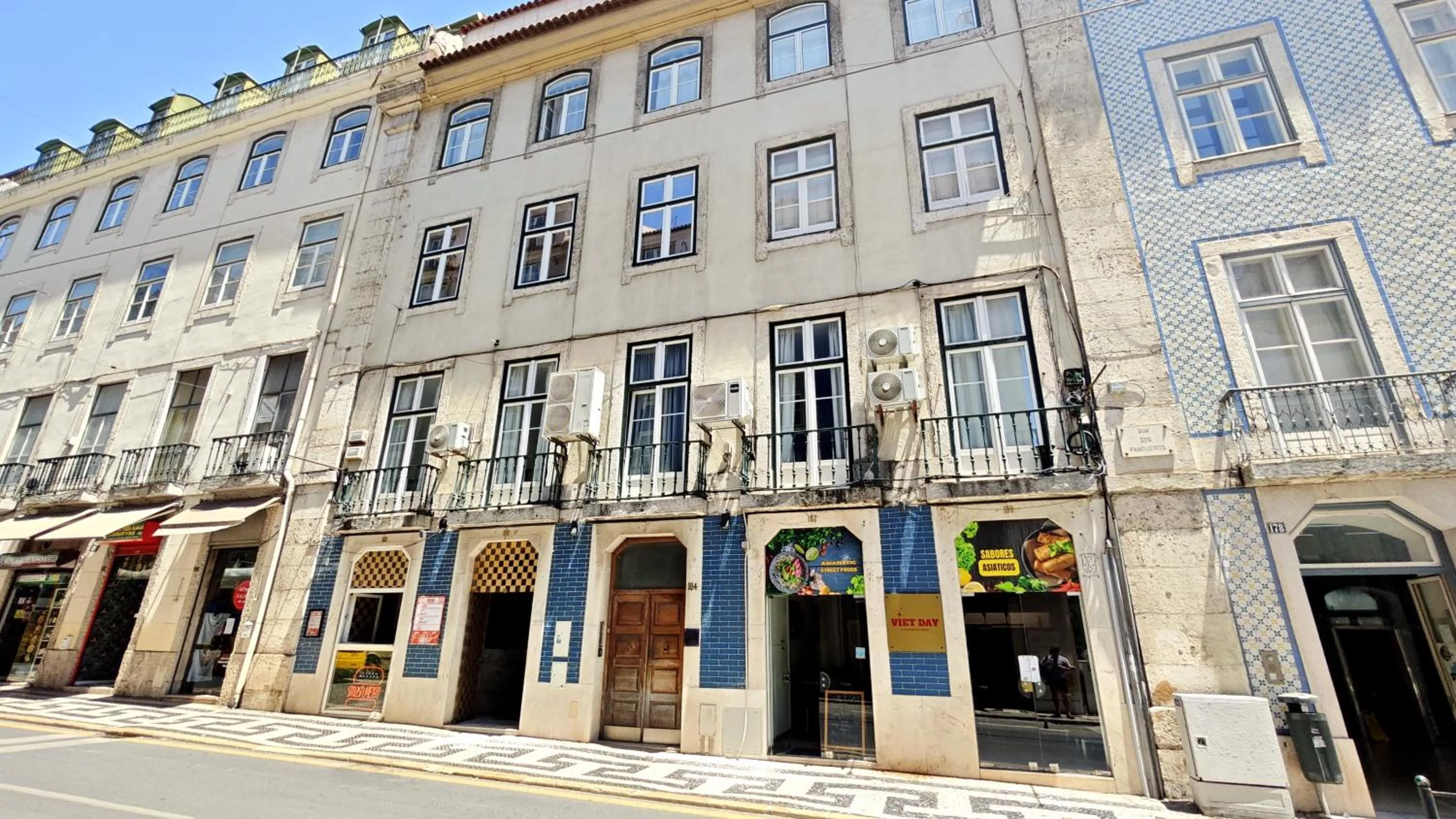 Street view in Lisbon Studios