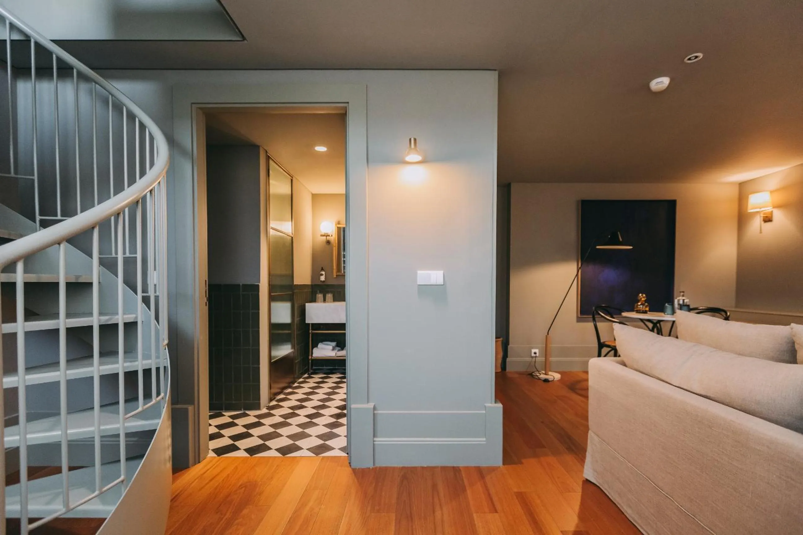 Living room, Bed in Torel Saboaria