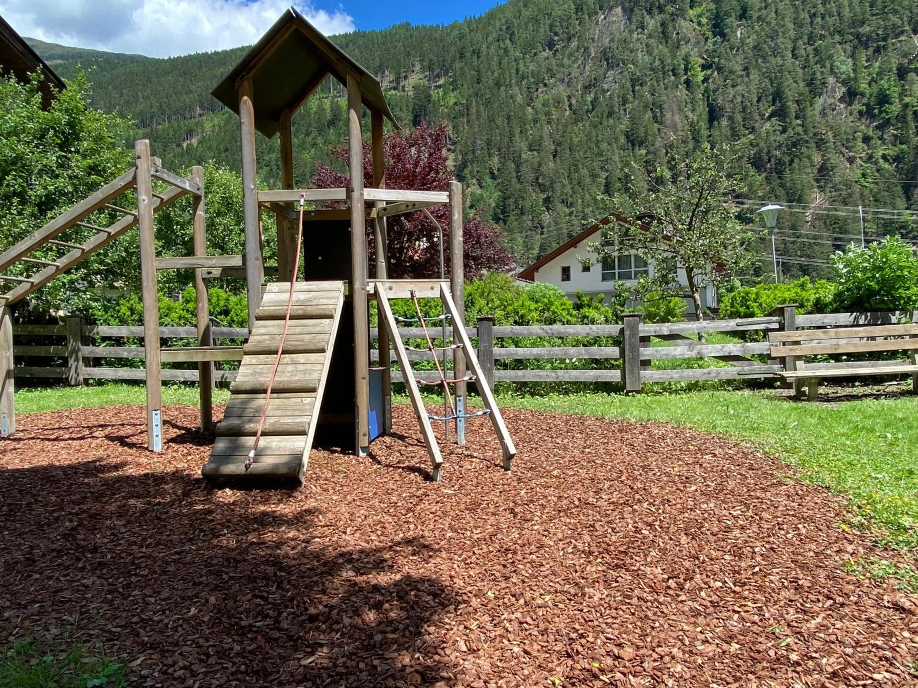 Children play ground in Gasthaus Post