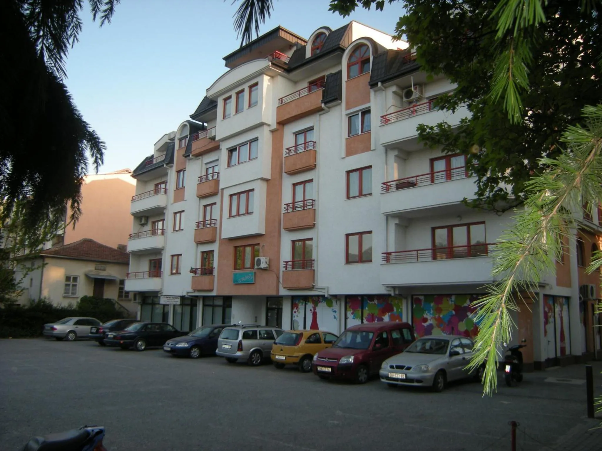 Decorative detail in Nikolic Apartments - Ohrid City Centre