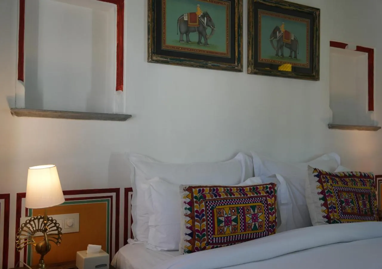 Bed in Little Garden Guest House