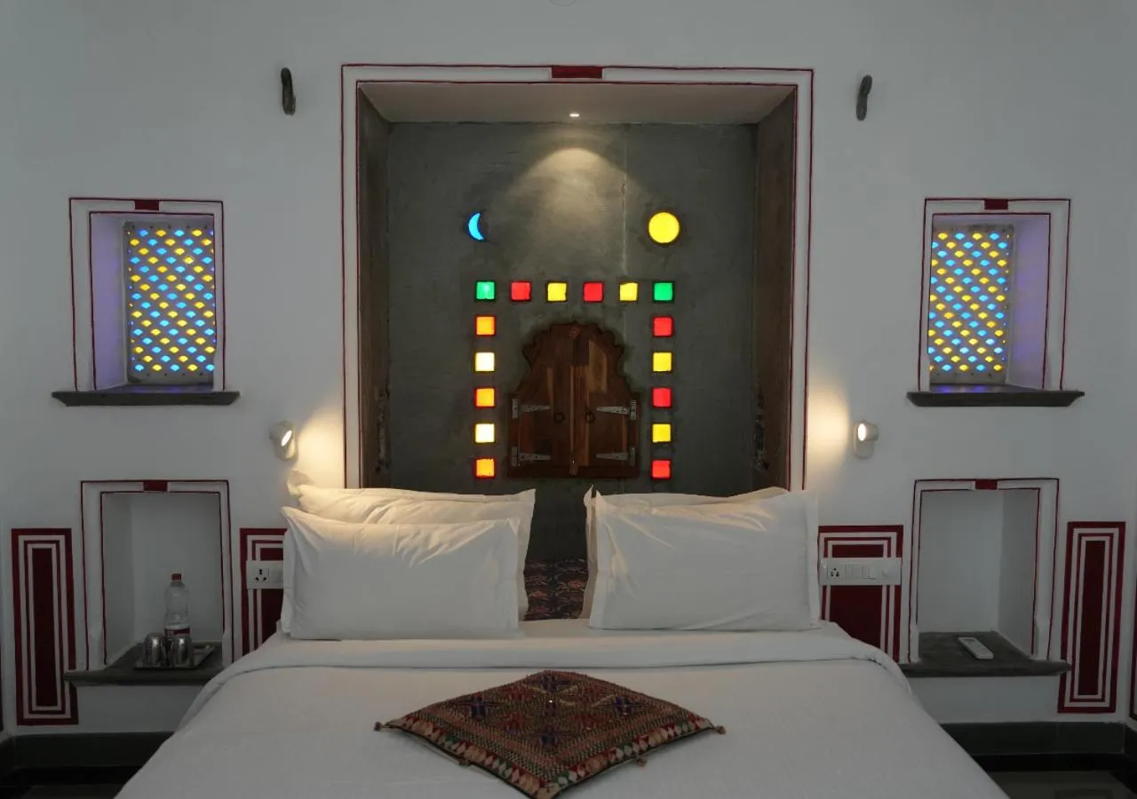 Bed in Little Garden Guest House