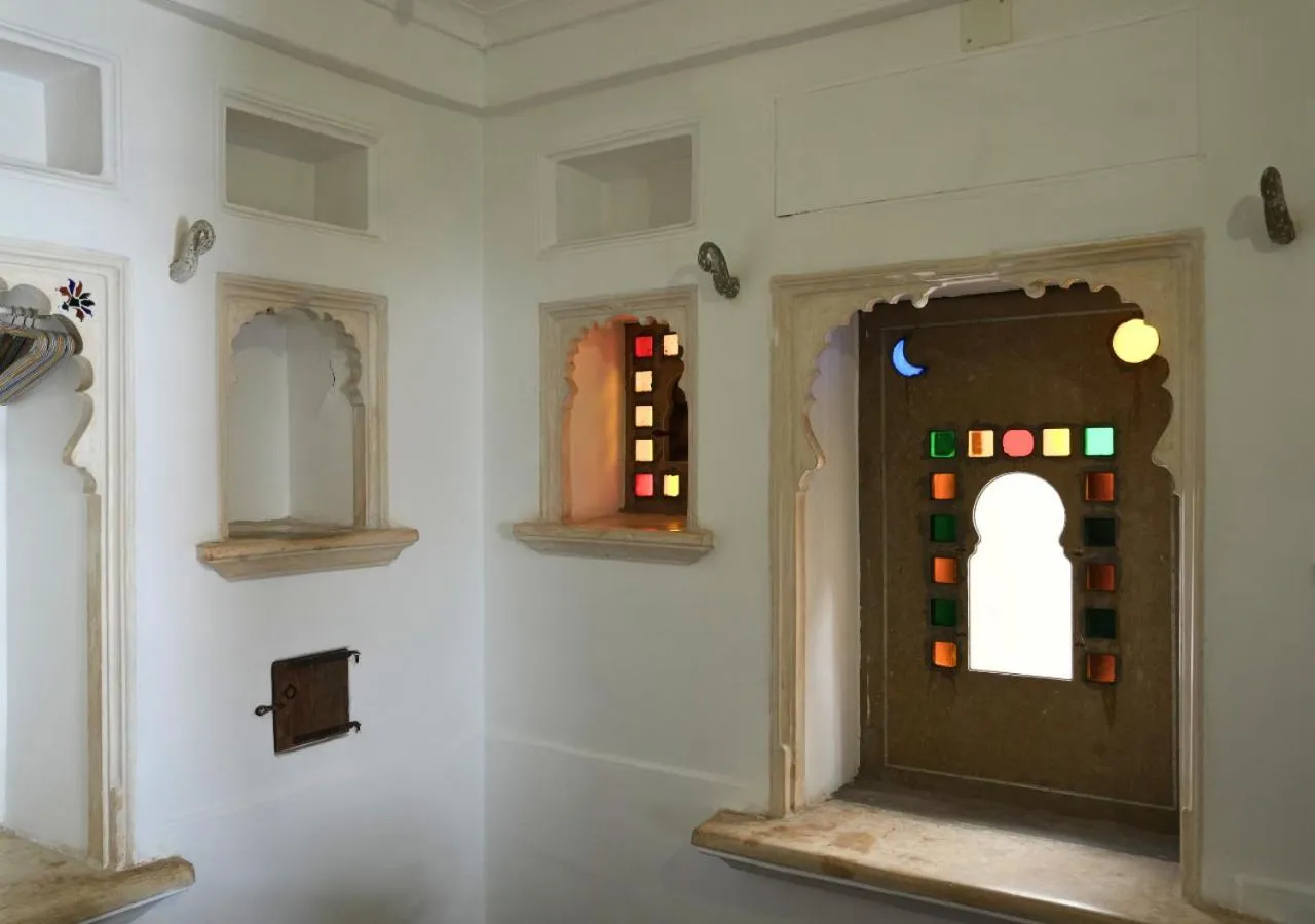 Decorative detail in Little Garden Guest House