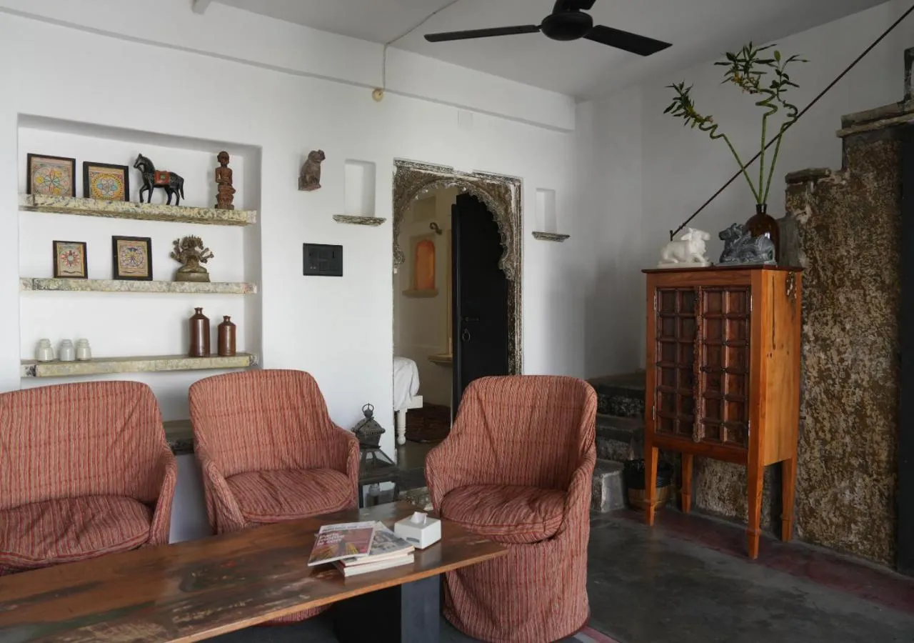 Seating area in Little Garden Guest House