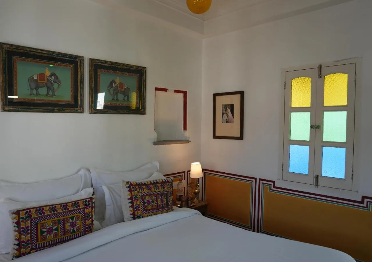 Bed in Little Garden Guest House