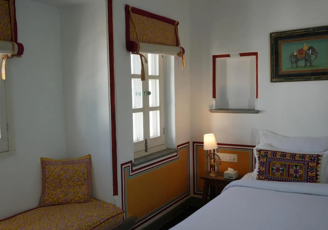 Bed in Little Garden Guest House