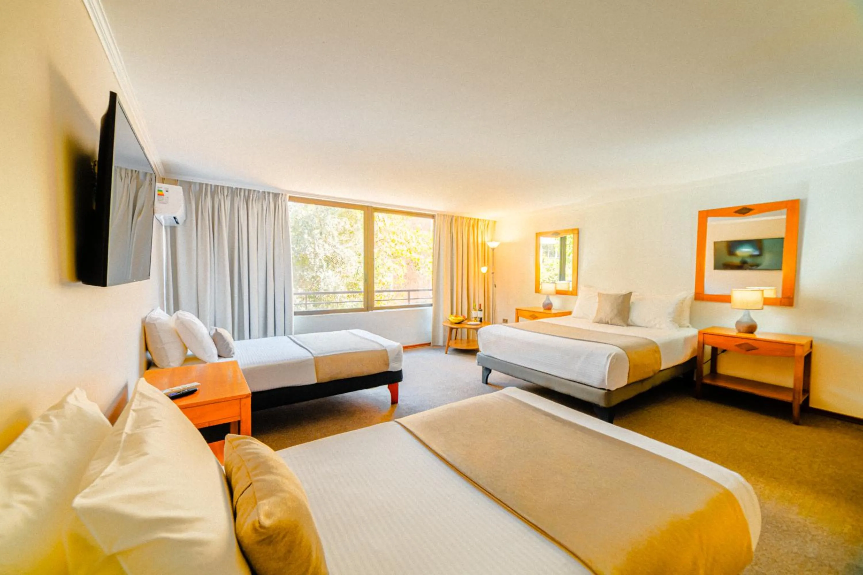 Bed in Hotel Casa Nogales