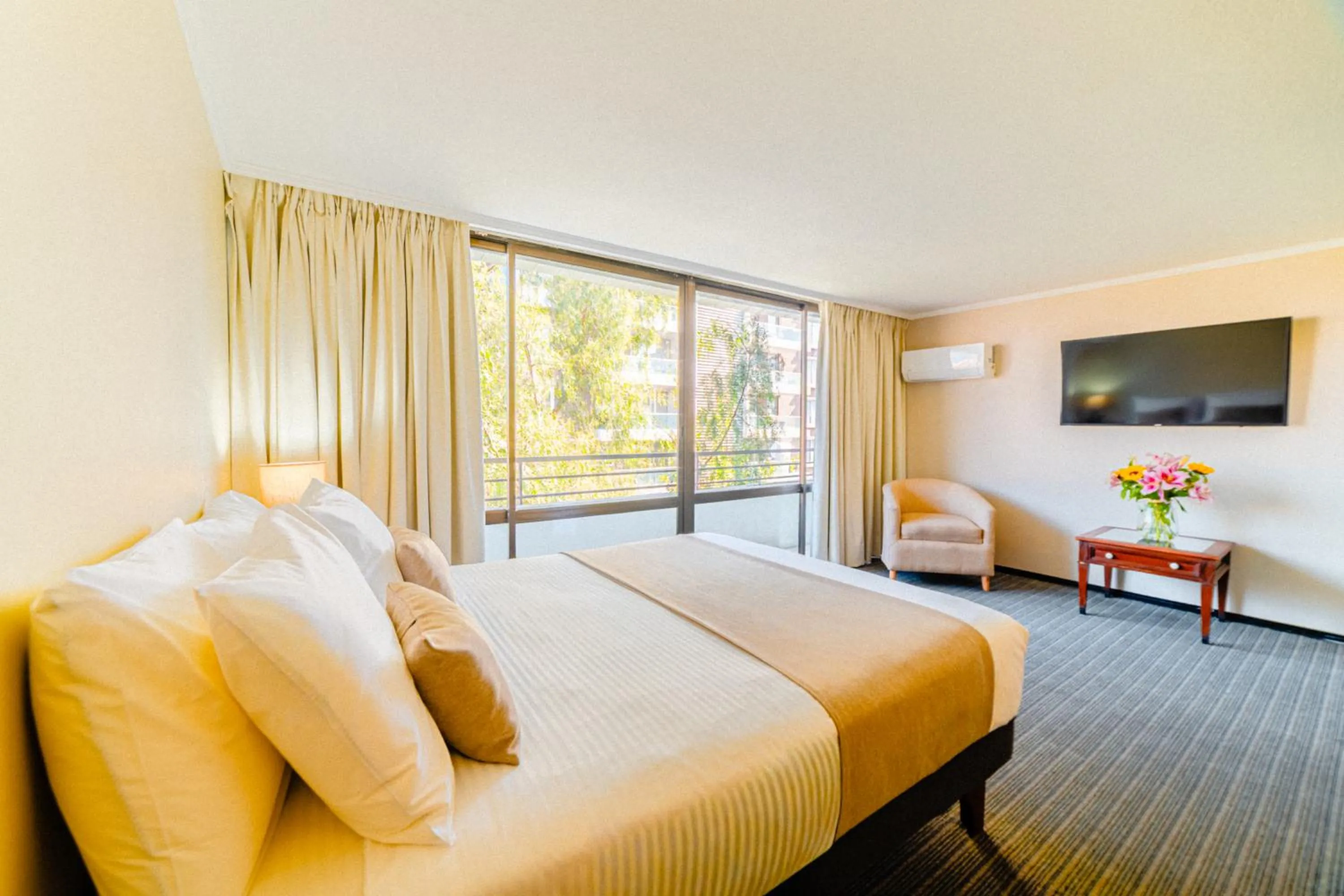 Bed in Hotel Casa Nogales