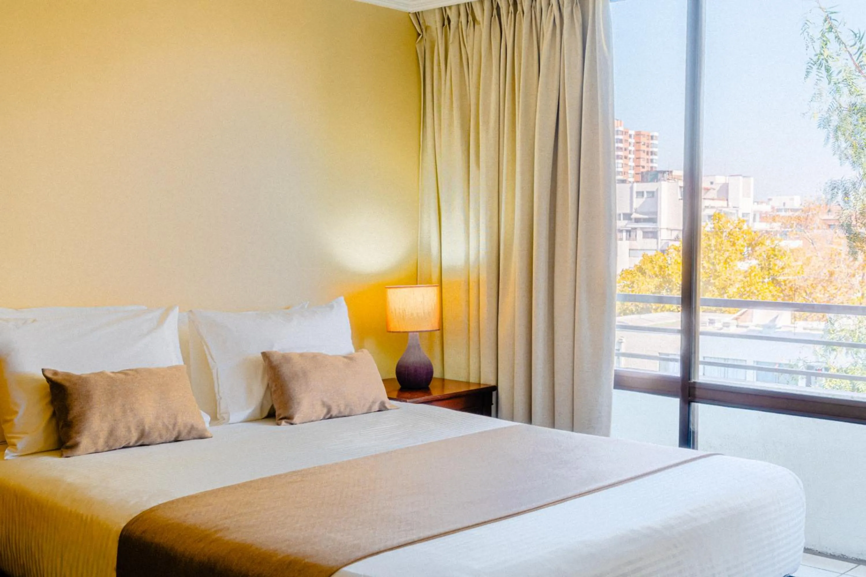 Bed in Hotel Casa Nogales