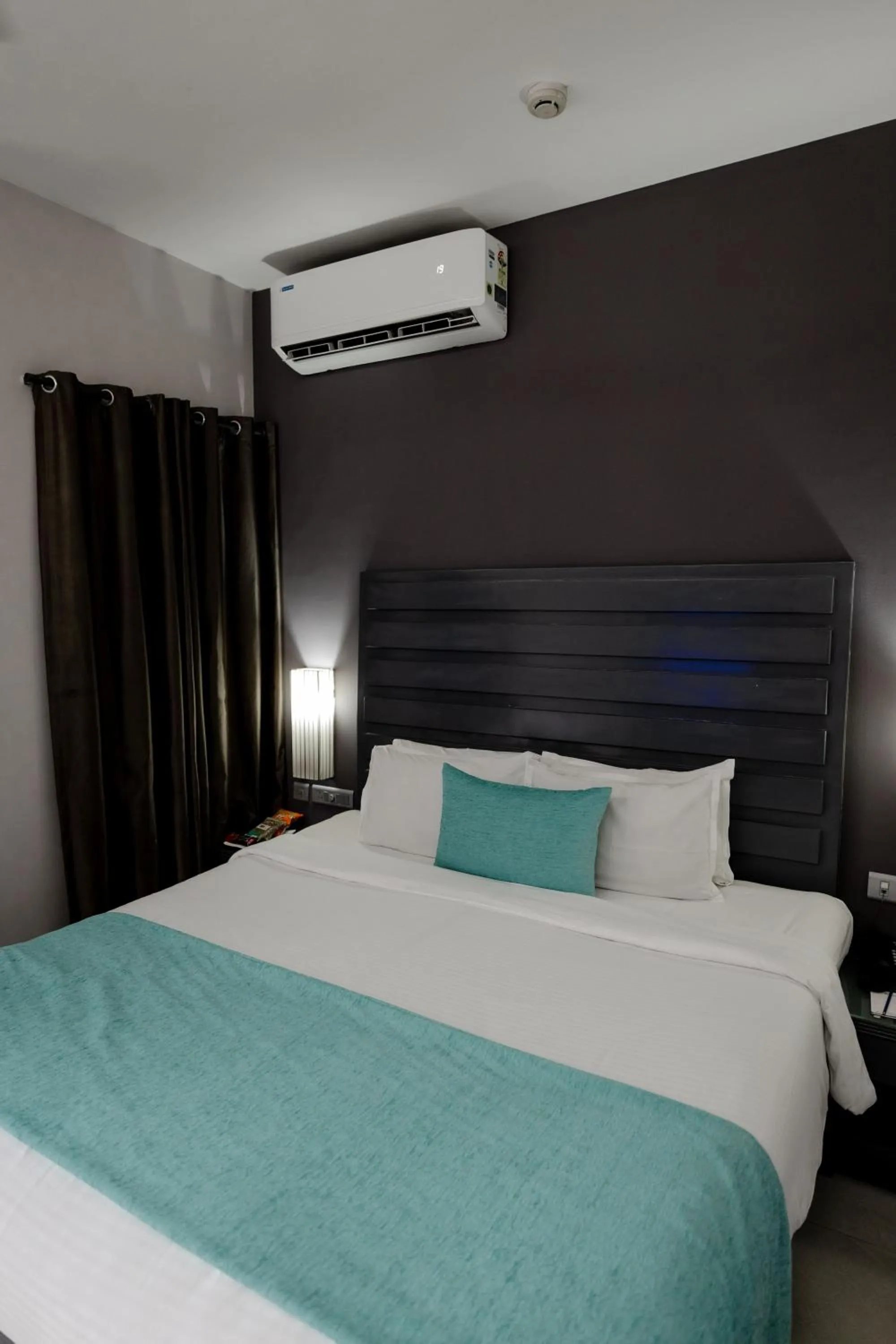 Pool view, Bed in Regenta Baywatch Resort, Goa