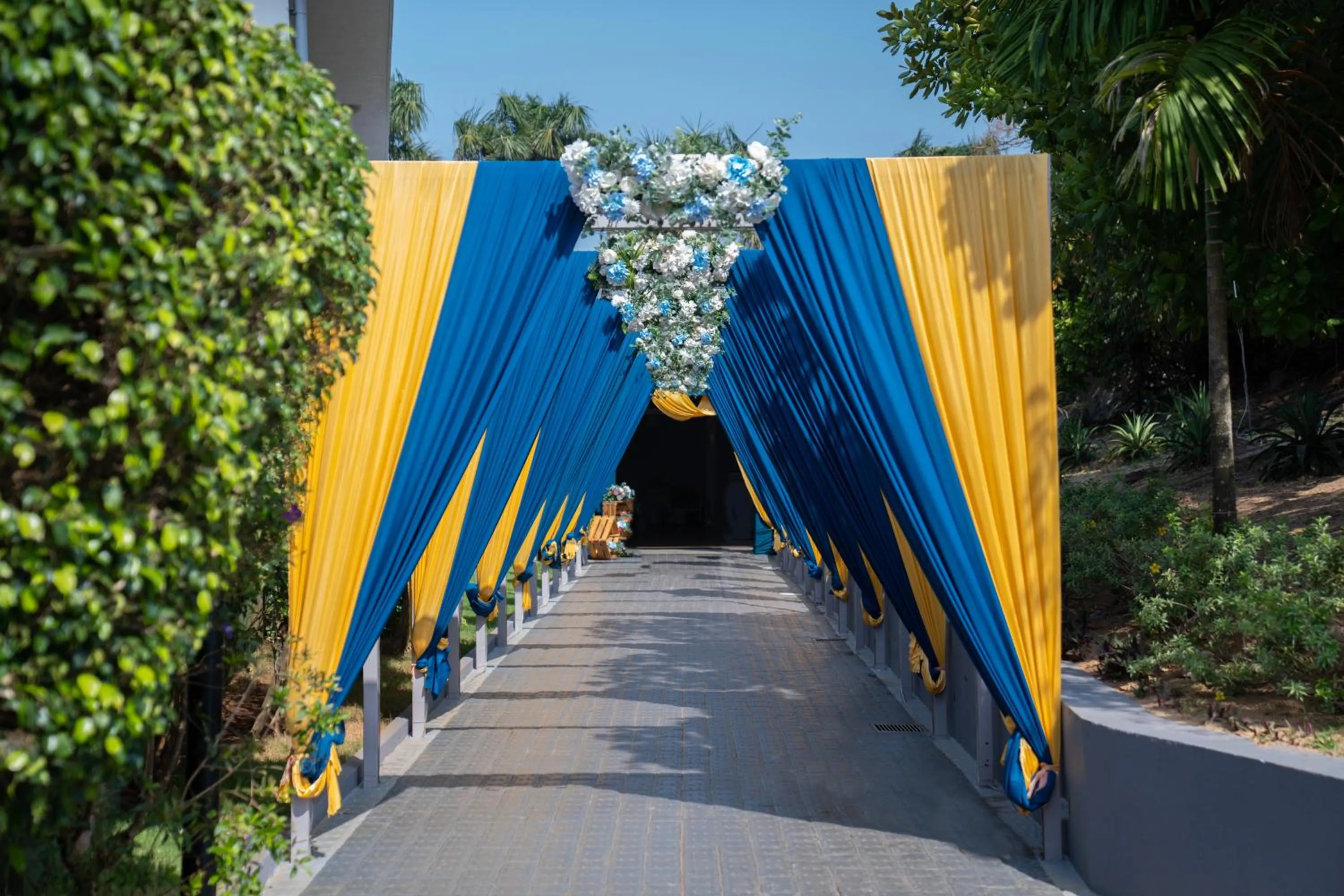 Decorative detail in Regenta Baywatch Resort, Goa