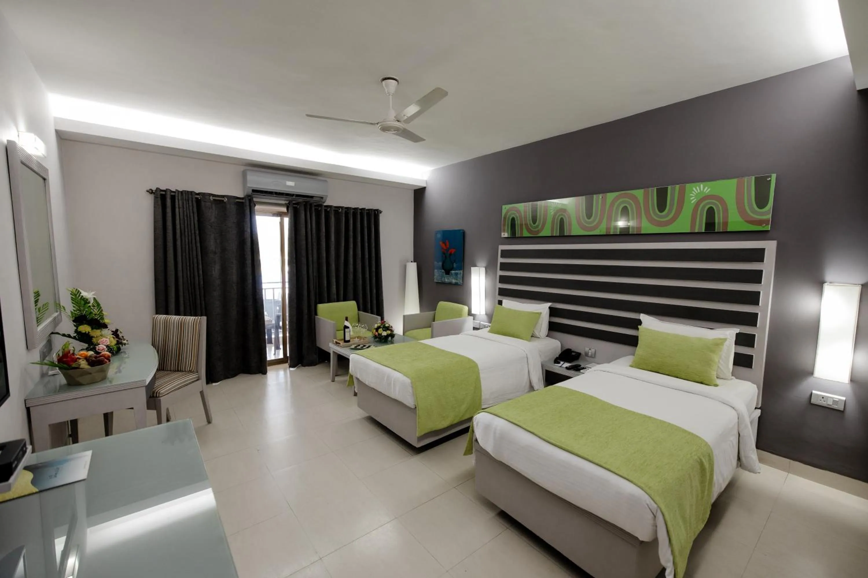 Bedroom, Bed in Regenta Baywatch Resort, Goa