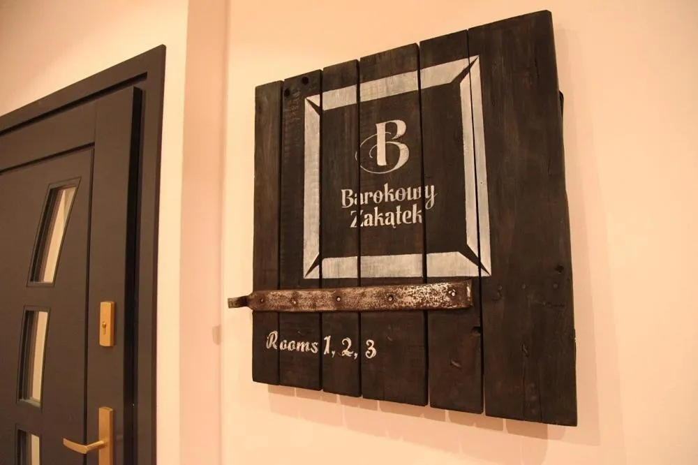 Decorative detail in Barokowy Zakątek