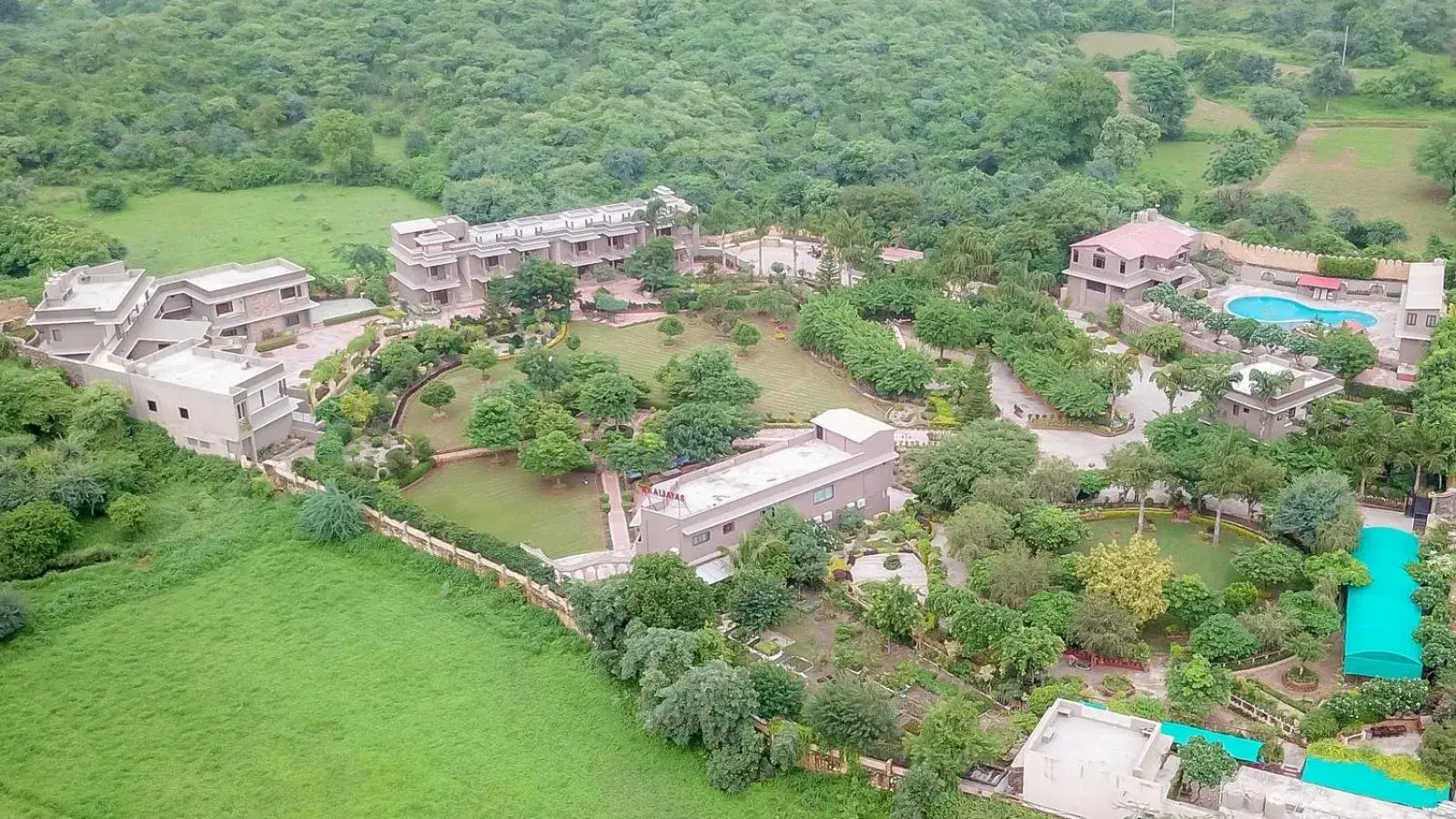 Bird's eye view in Araliayas Resort & Spa Bird's eye view in Araliayas Resort & Spa