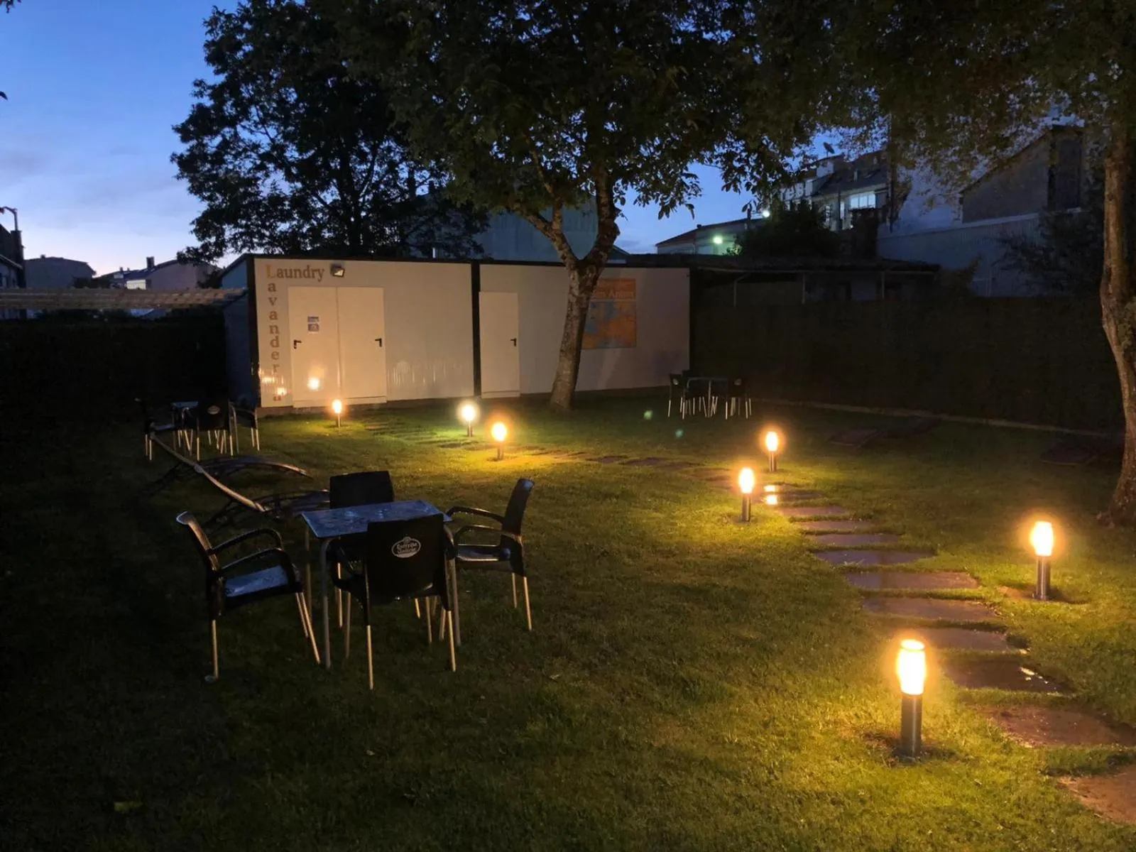 Garden in Albergue San Anton