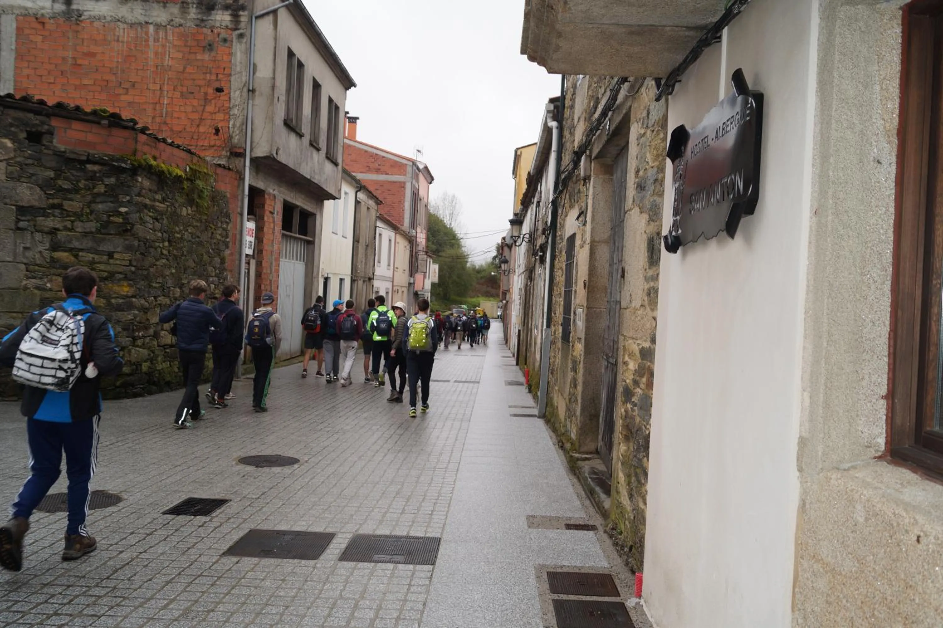 Bird's eye view in Albergue San Anton