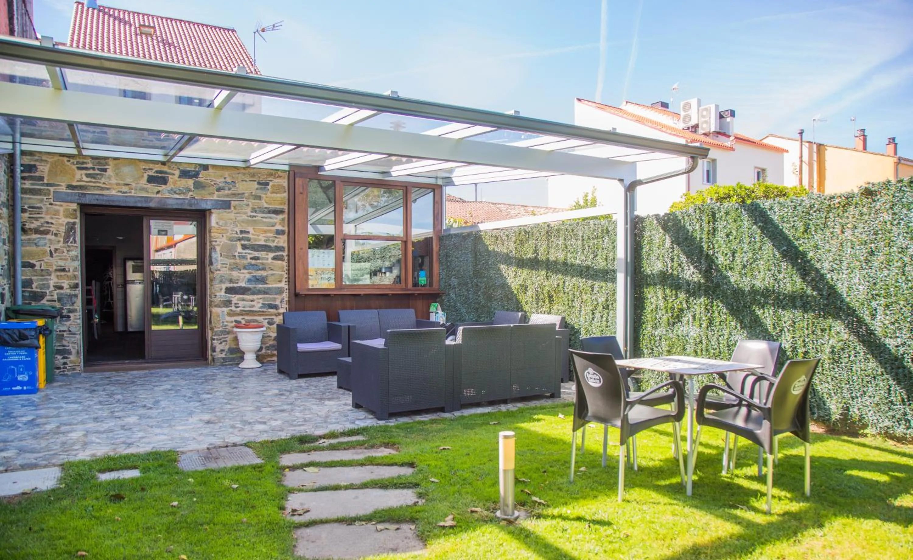 Garden in Albergue San Anton