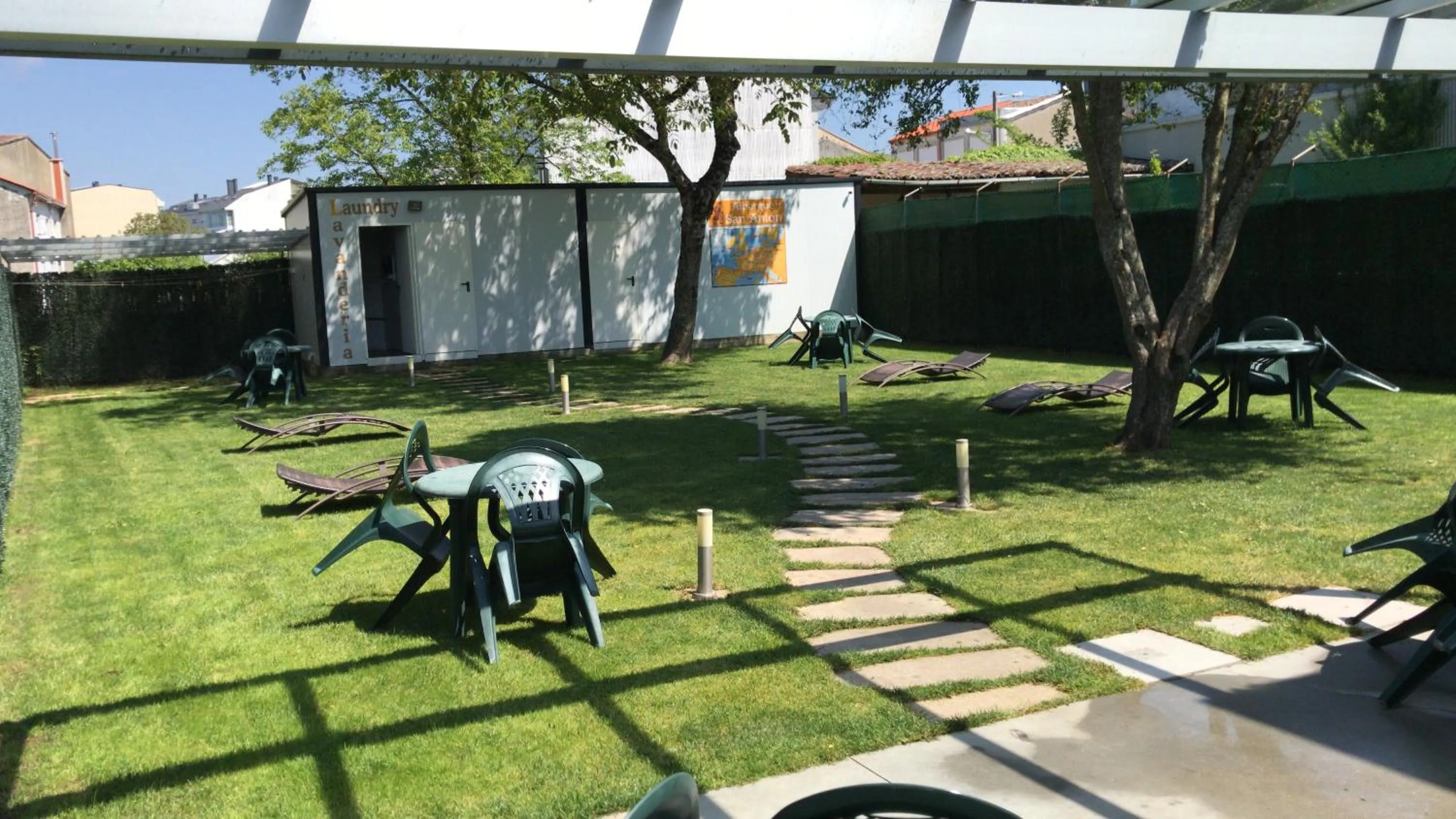 Garden in Albergue San Anton