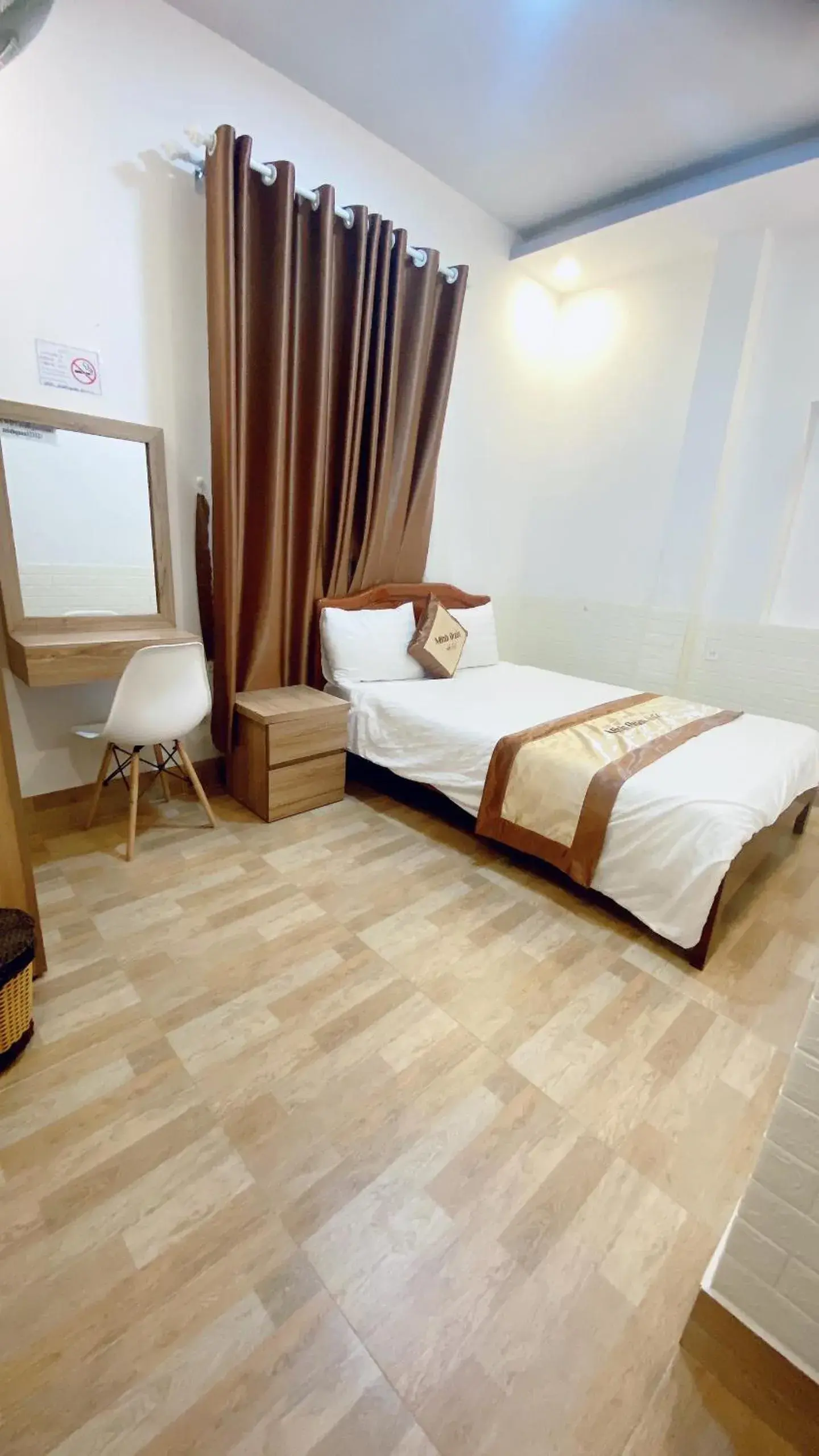 Bed in Minh Quan Hotel Bed in Minh Quan Hotel