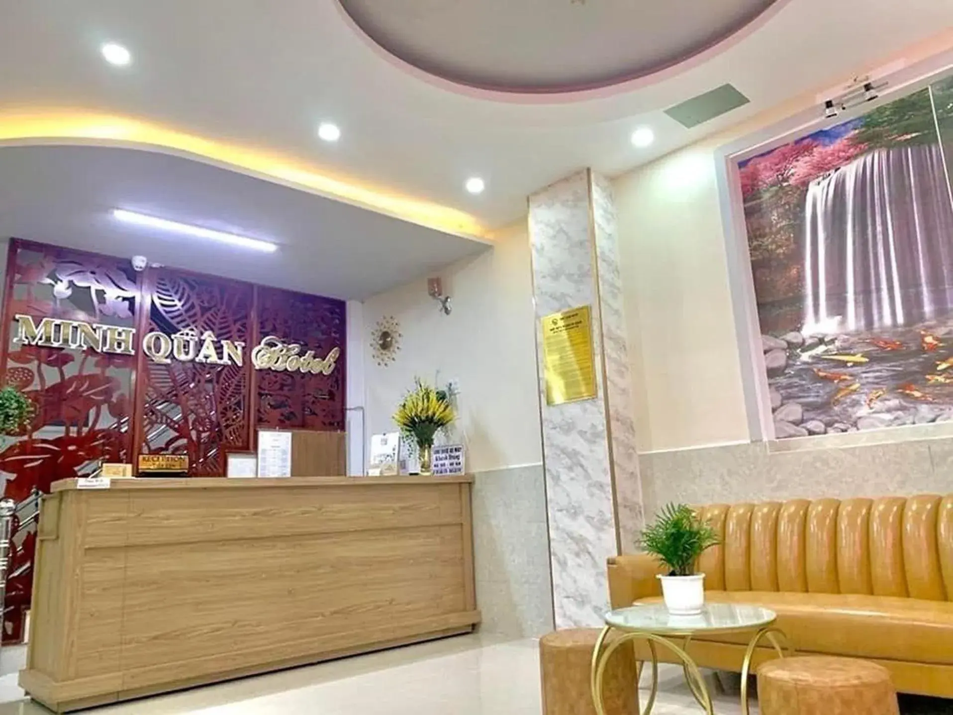 Lobby or reception in Minh Quan Hotel Lobby or reception in Minh Quan Hotel