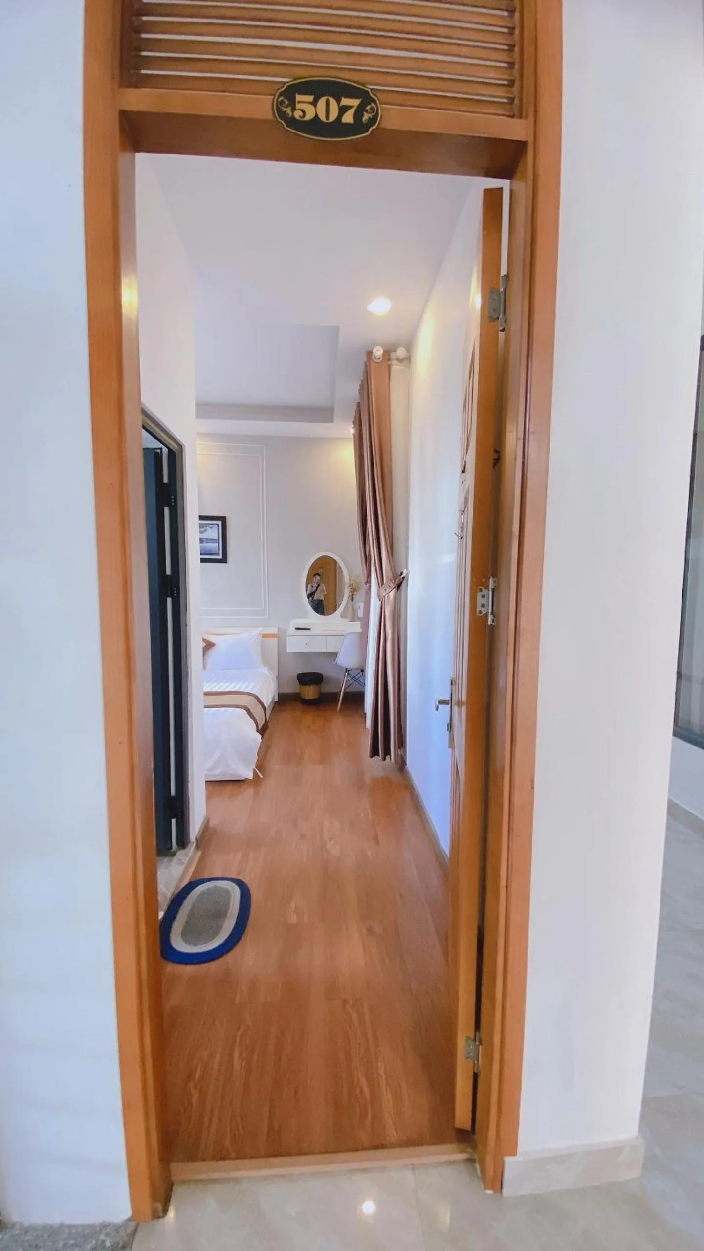 Property building, Bed in Minh Quan Hotel