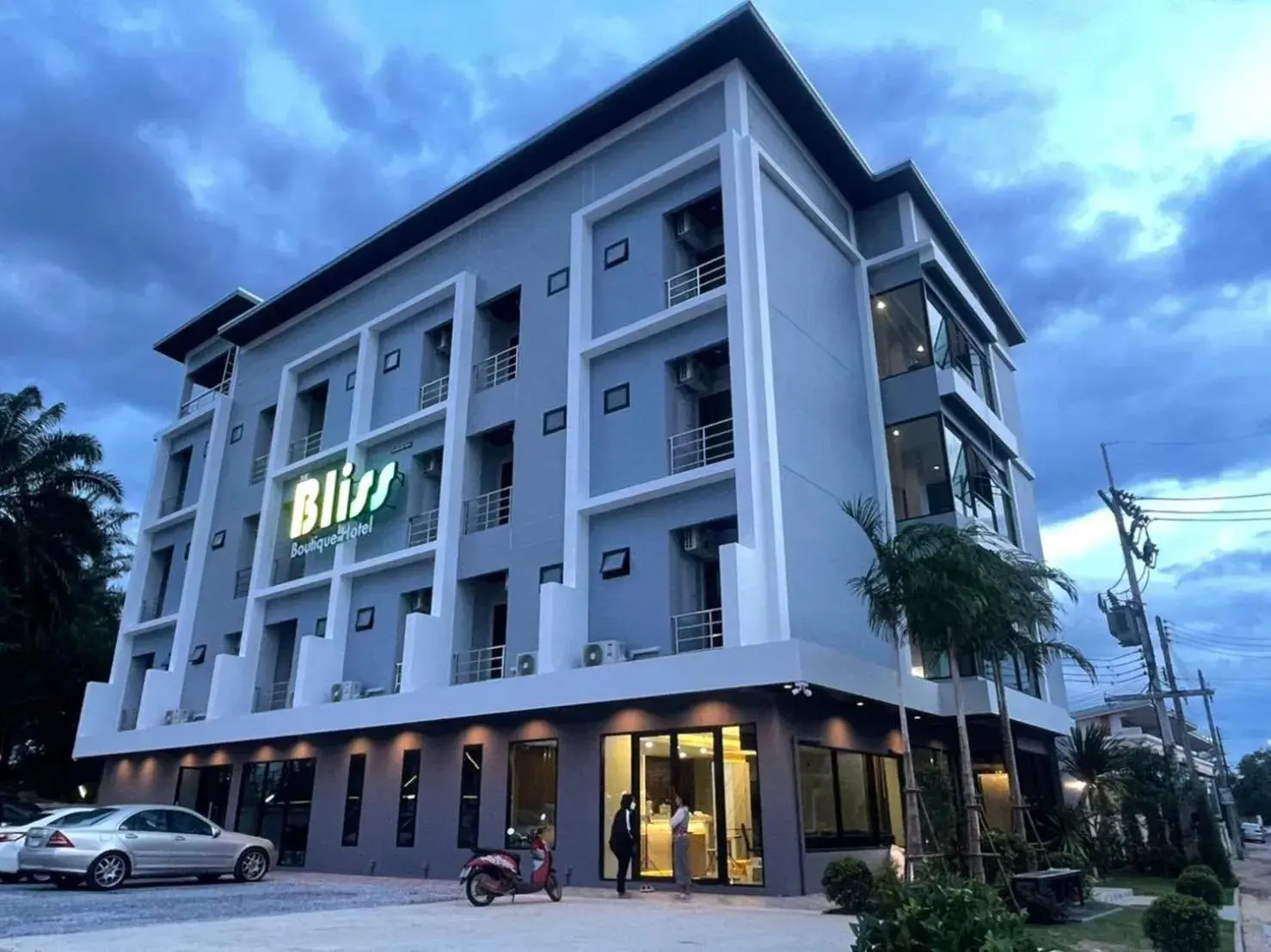 Property building in The Bliss Boutique Hotel Property building in The Bliss Boutique Hotel