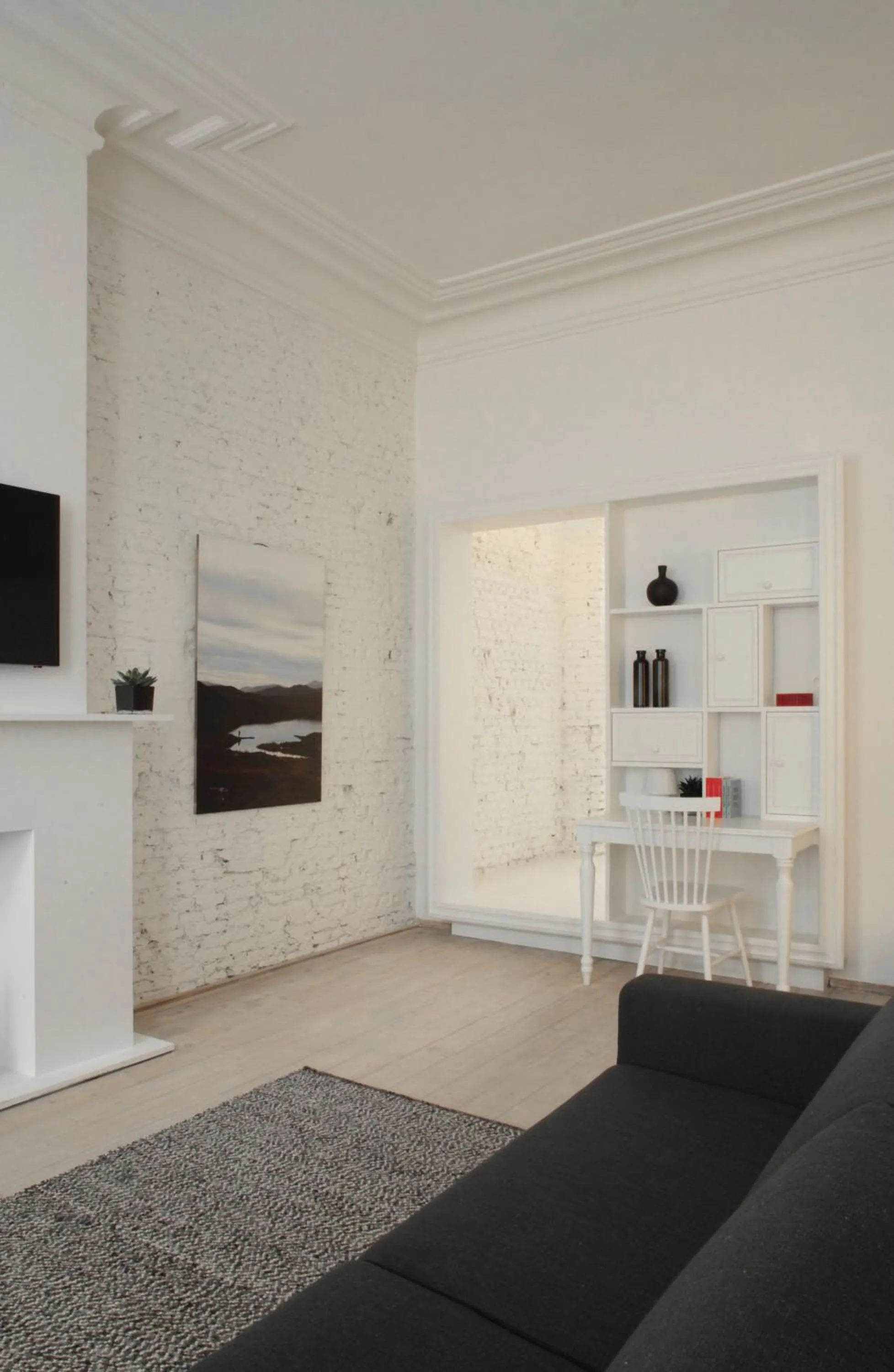 Seating area in Maison Nationale City Flats & Suites