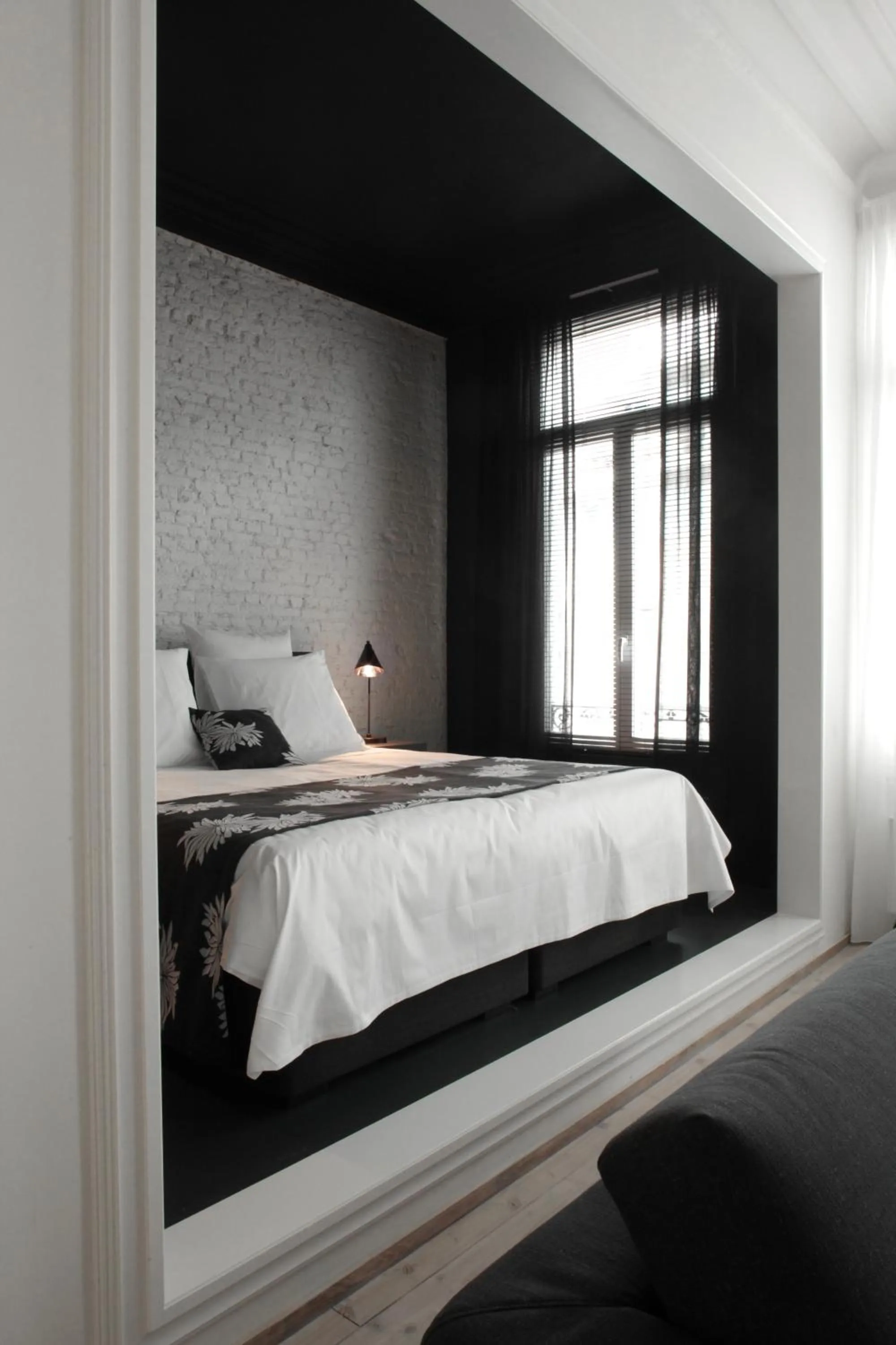 Bed in Maison Nationale City Flats & Suites