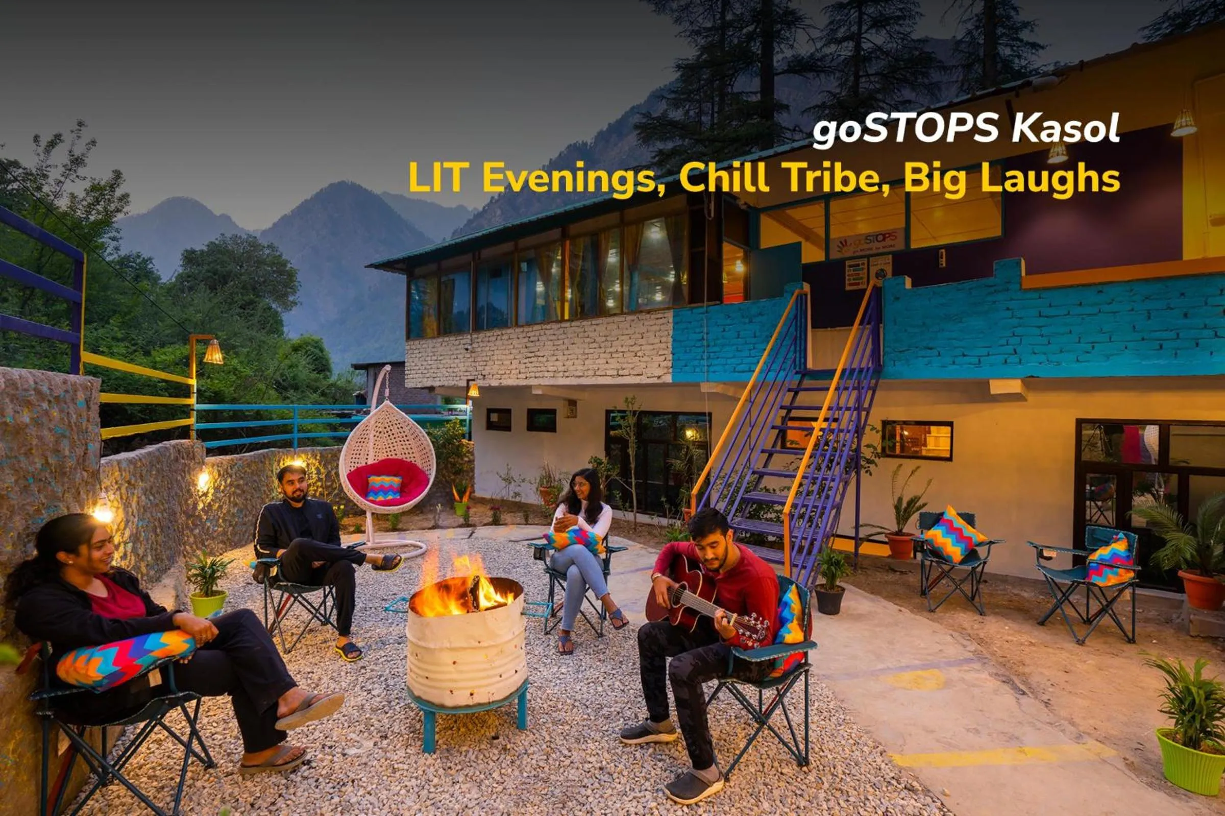 Facade/entrance in goSTOPS Kasol