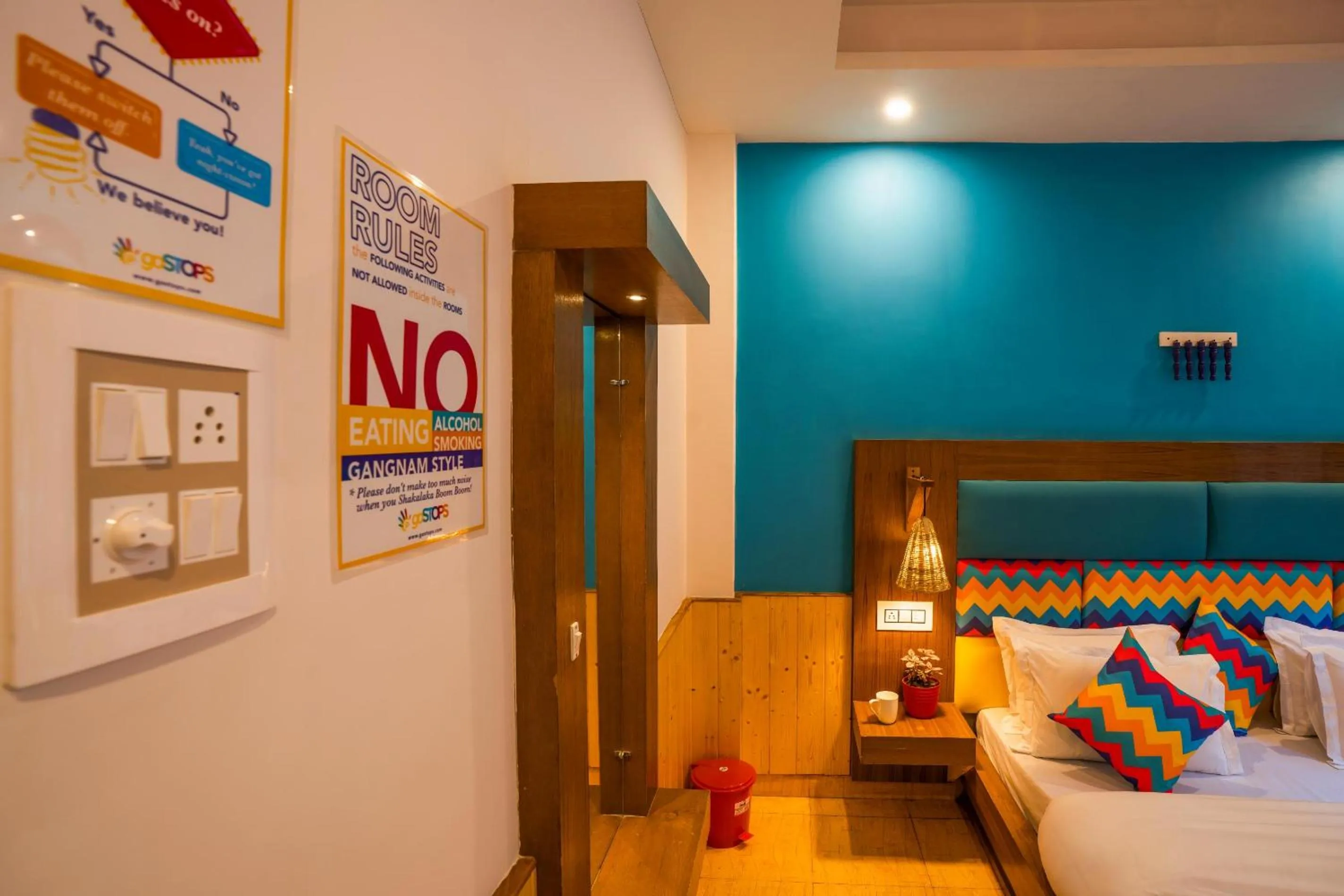 Bed in goSTOPS Kasol