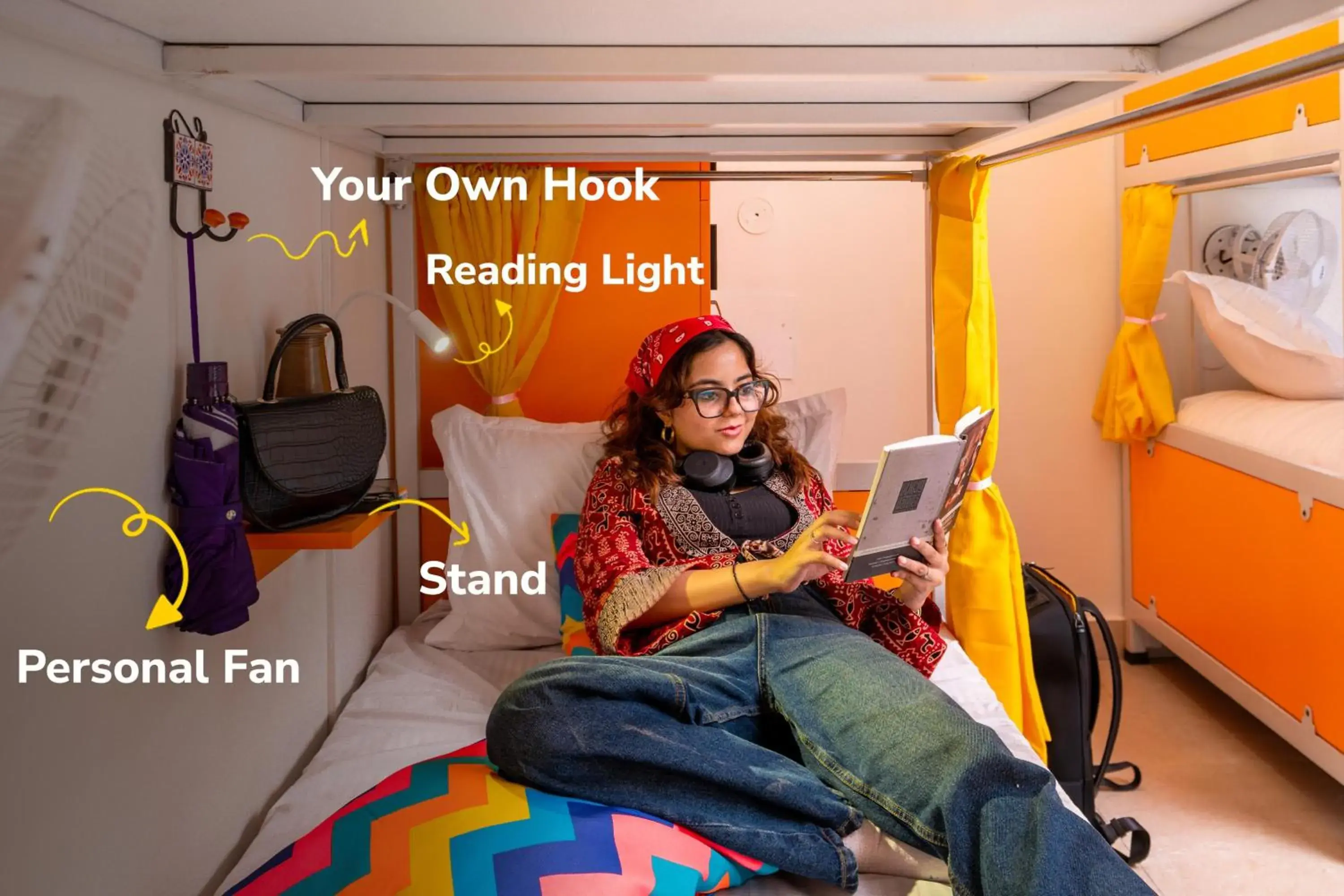 Bed in goSTOPS Kasol Bed in goSTOPS Kasol