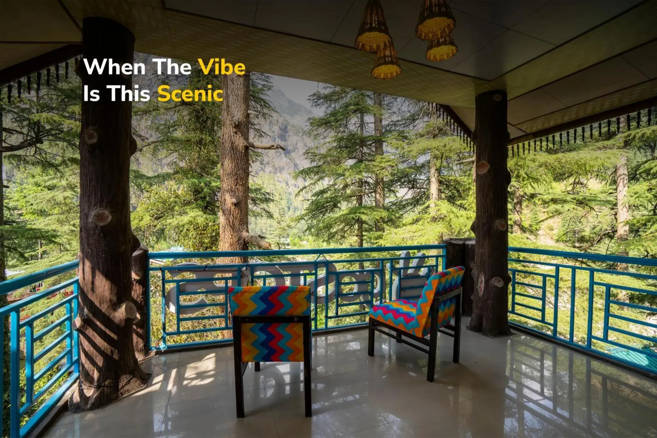 View (from property/room) in goSTOPS Kasol View (from property/room) in goSTOPS Kasol