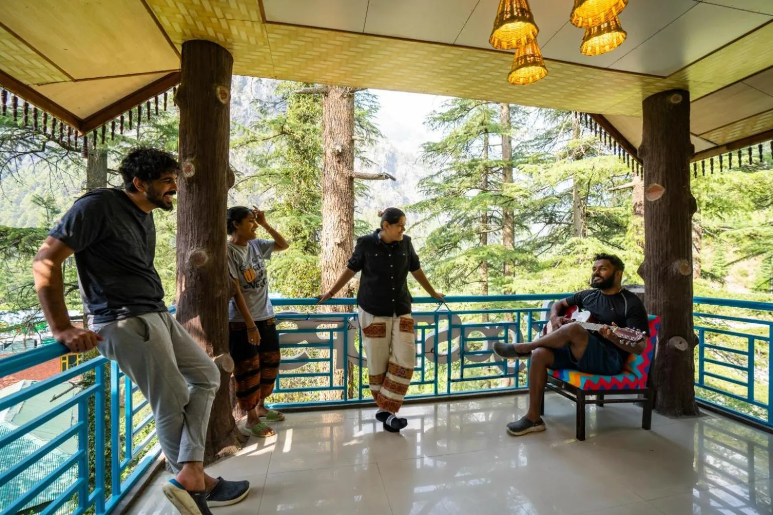 Balcony/Terrace in goSTOPS Kasol
