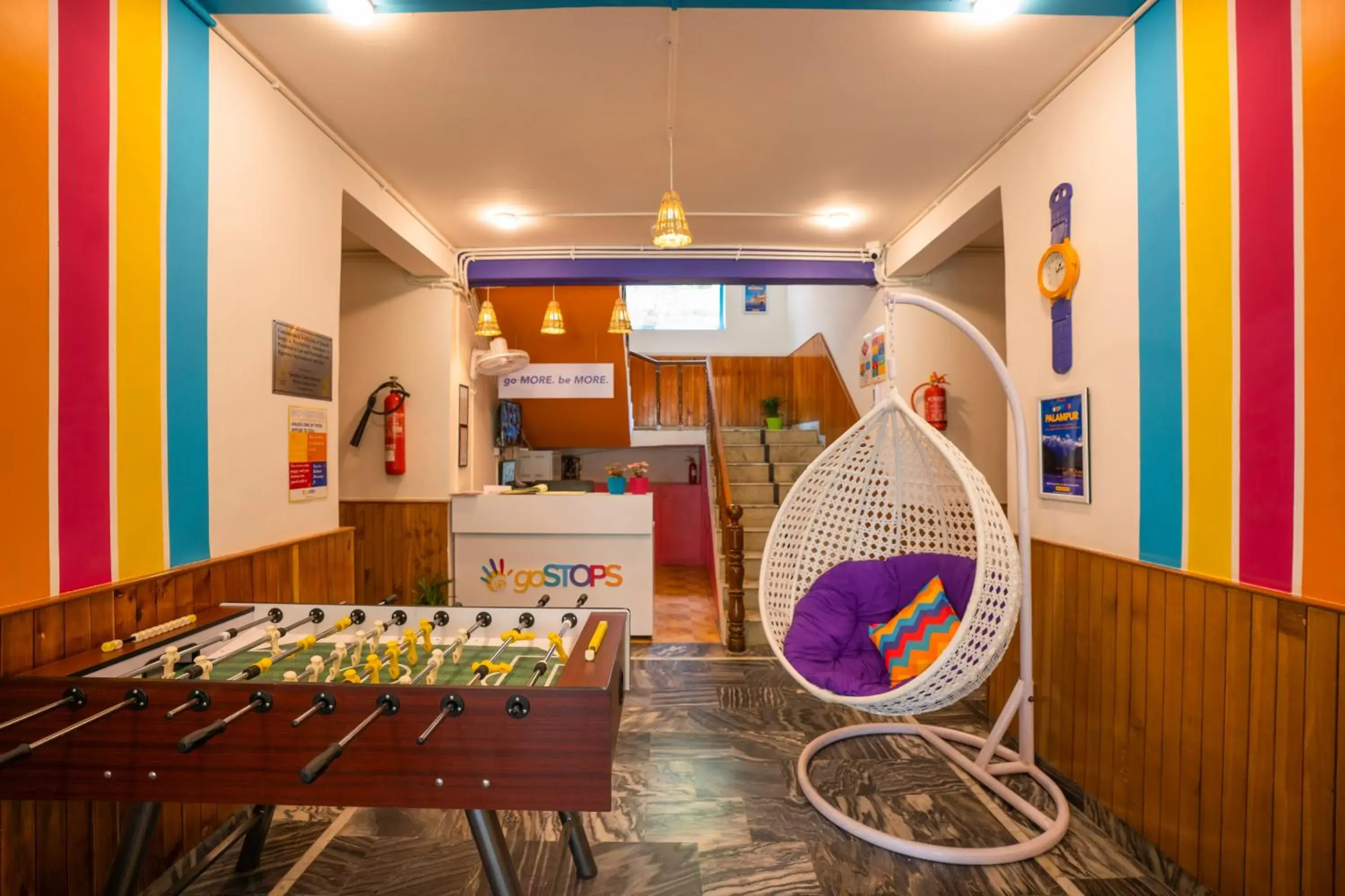 Lobby or reception in goSTOPS Kasol Lobby or reception in goSTOPS Kasol